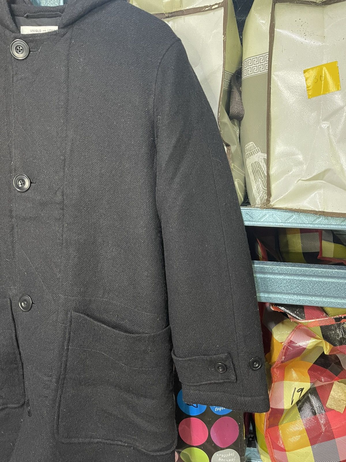 Lemaire × Uniqlo 🔥STEAL🔥Uniqlo x Lemaire Hooded Wool Blend Coat - Size S Size US S / EU 44-46 / 1 - 6 Thumbnail