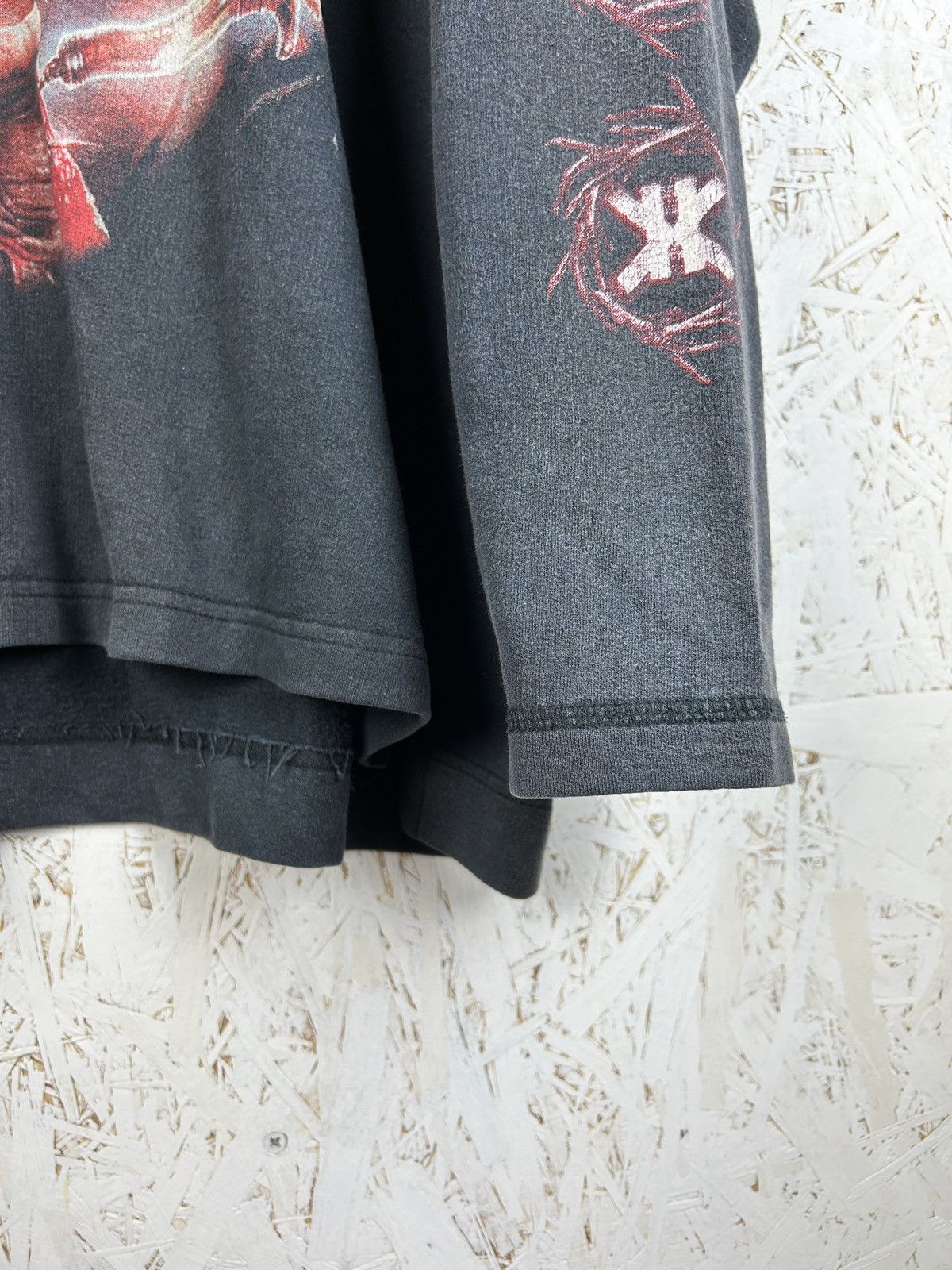 Band Tees 90s Kreator Outcast Tour 1997 Thrash Metal Band Hoodie L Size US L / EU 52-54 / 3 - 5 Thumbnail