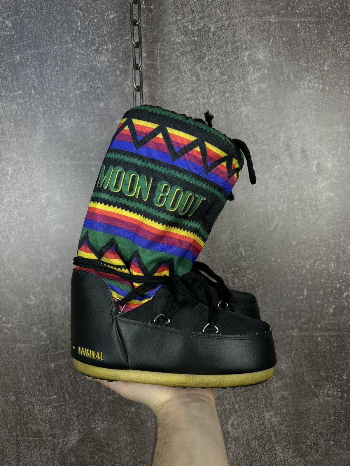 Moon Boot Rare Moon Boot Vintage Tecnica Mexico Aztec Size 35-37 Size US 5 / EU 37 - 2 Thumbnail