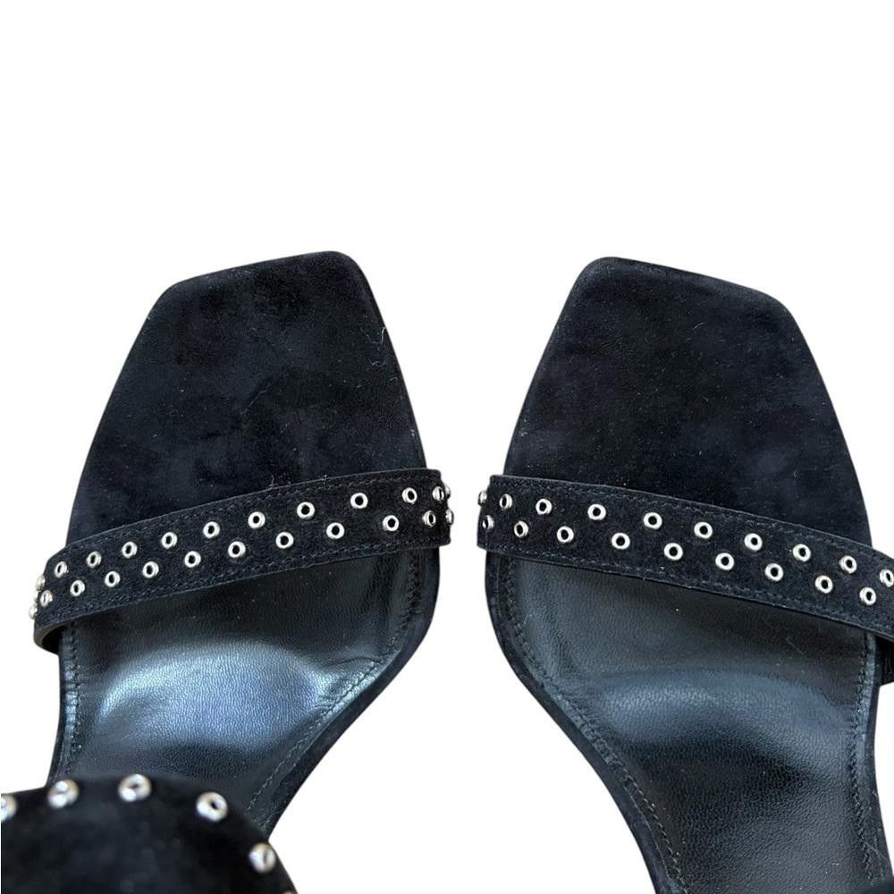 Yves Saint Laurent Saint Laurent Leather Mica 105 Stud Mule Black Size 6.5 Size US 6.5 / IT 36.5 - 11 Thumbnail