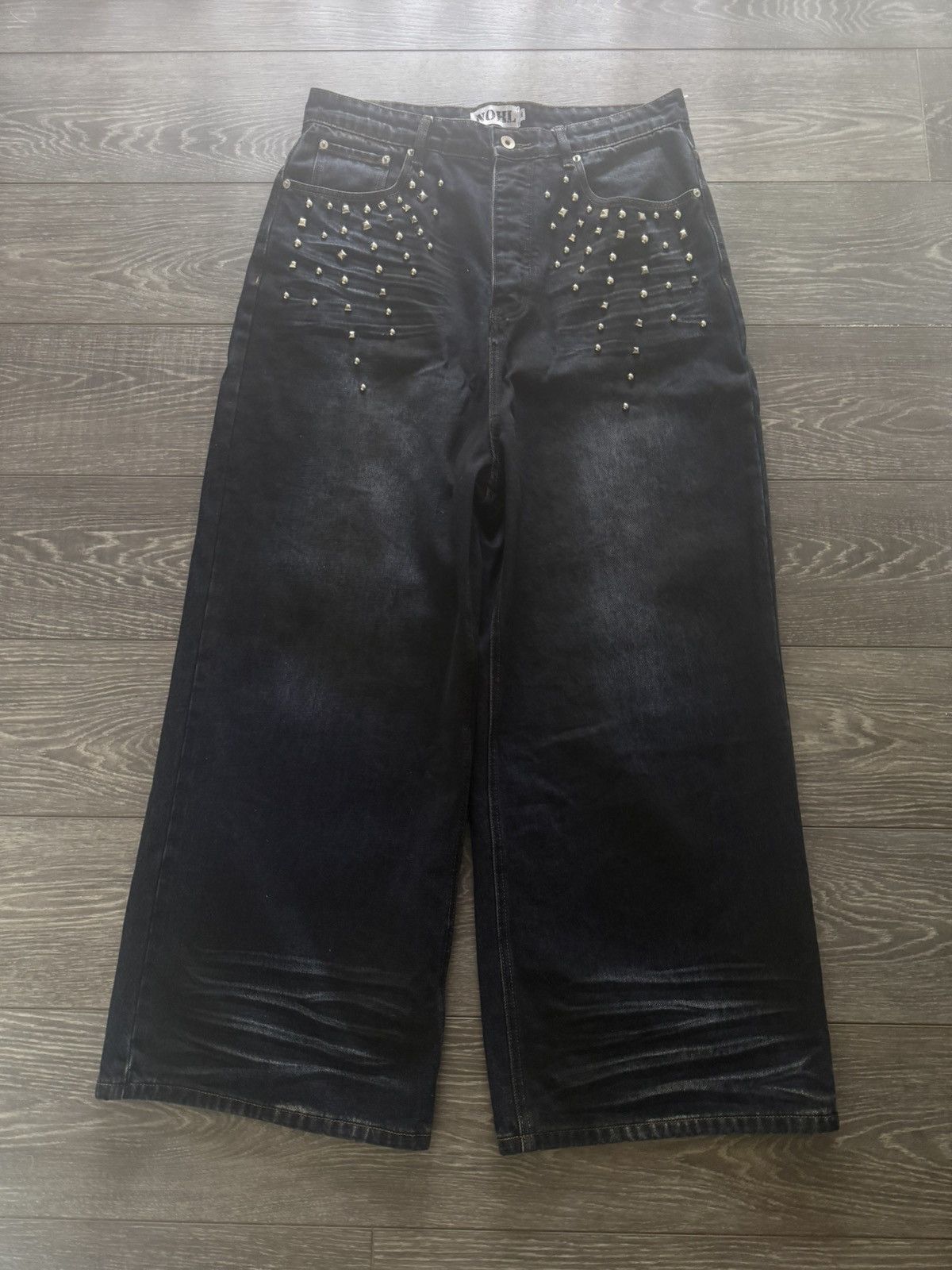 HMDD × The GV Gallery NOHL Studded Denim Size US 34 / EU 50 - 1 Thumbnail