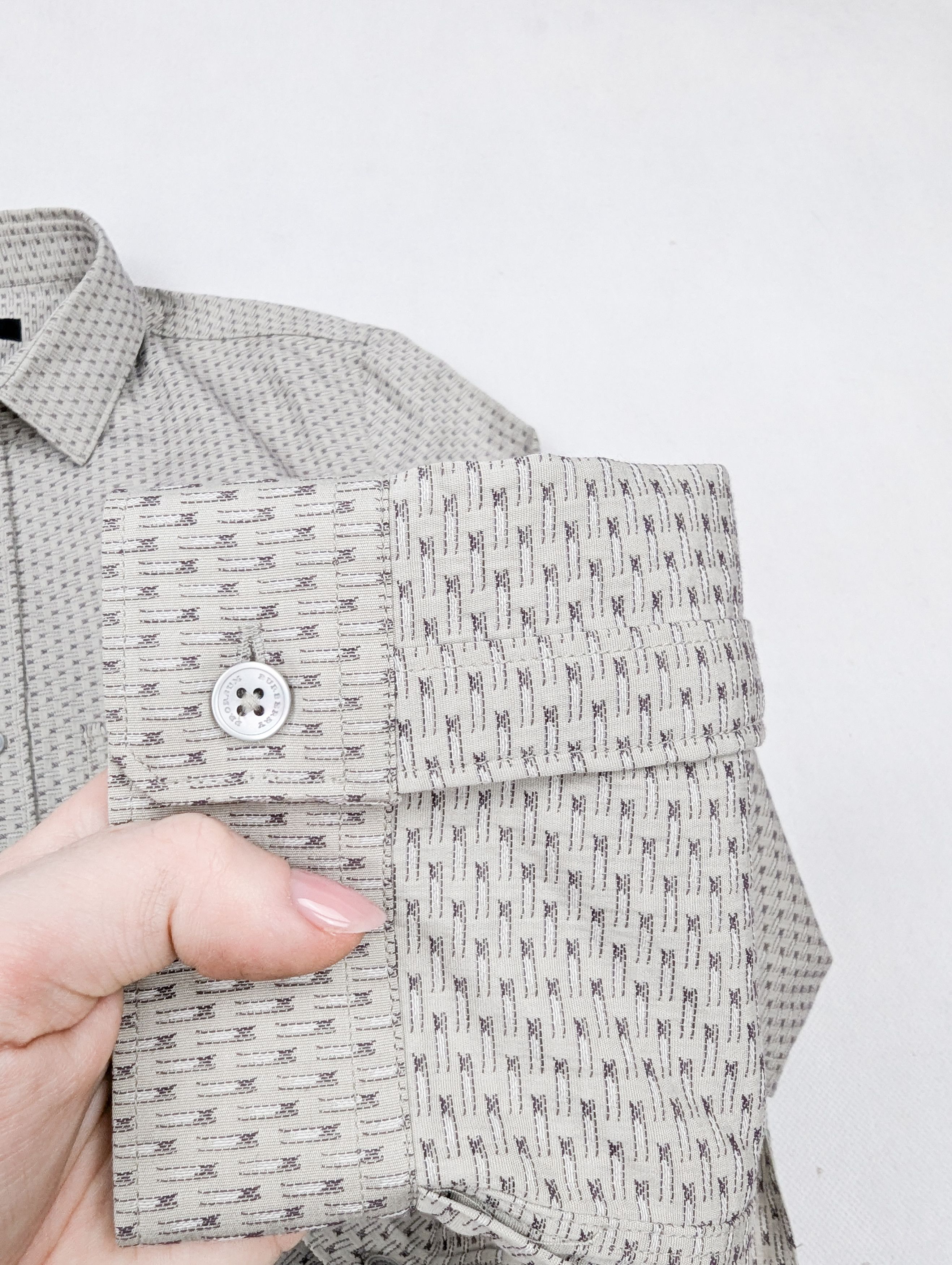 Burberry Burberry beige monogram shirt S Size US S / EU 44-46 / 1 - 8 Thumbnail