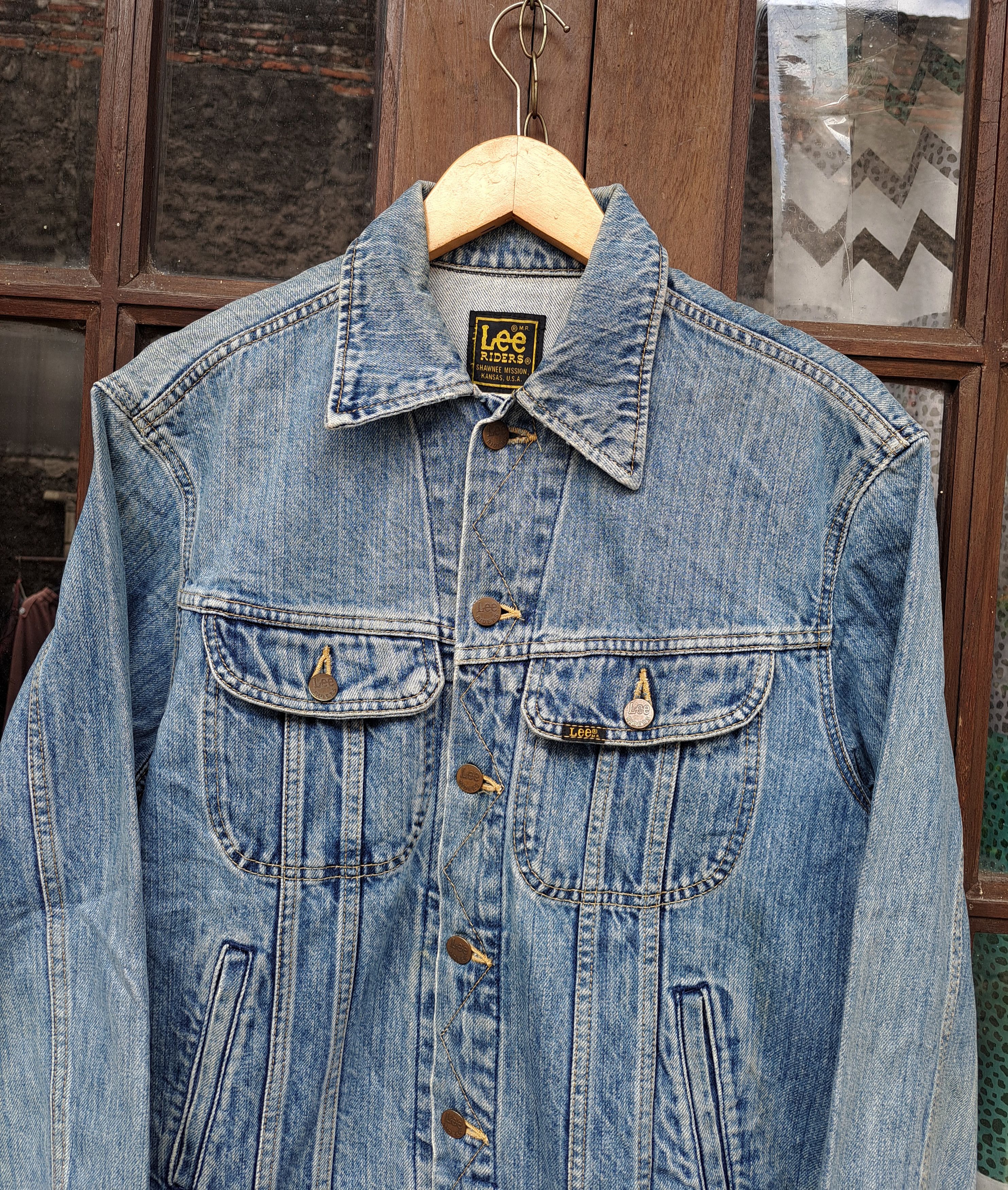 Lee × Vintage 70s 80s LEE Riders Shawnee Mission Kansas Usa Denim