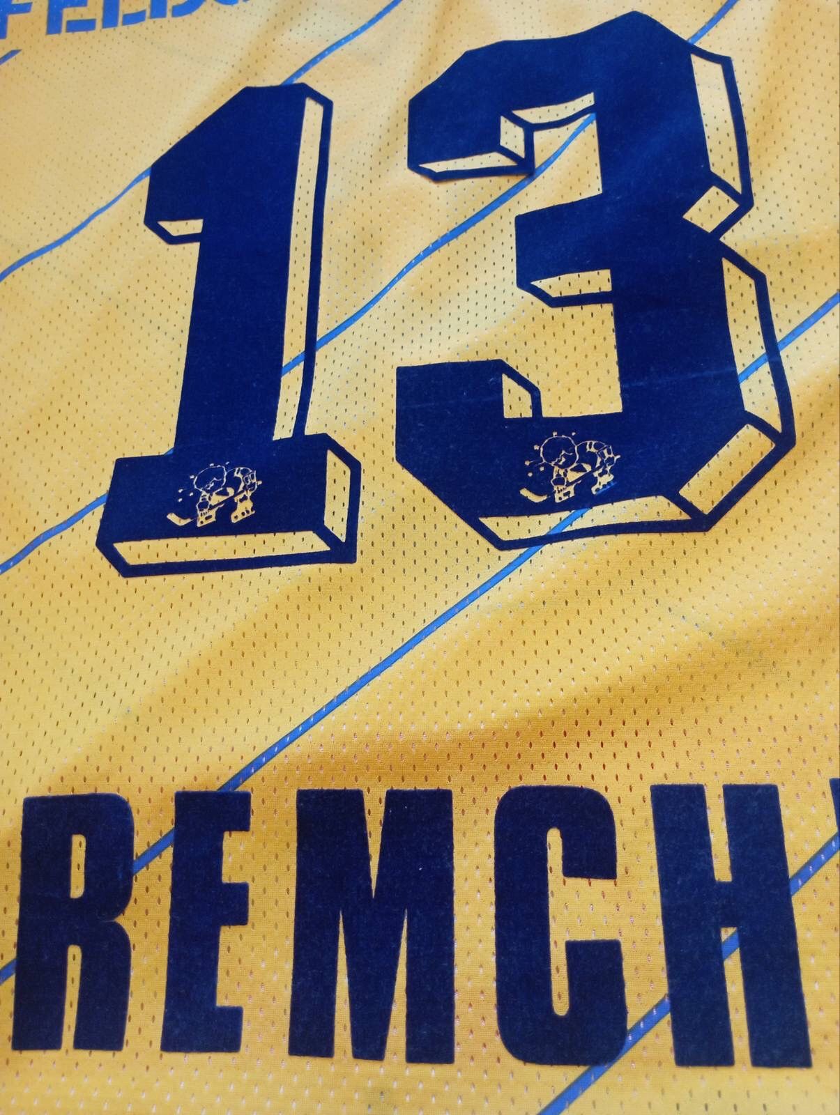 Adidas HC Davos #13 Yaremchuk Adidas Ice Hockey Vintage 1997-1998 Size US XL / EU 56 / 4 - 7 Thumbnail