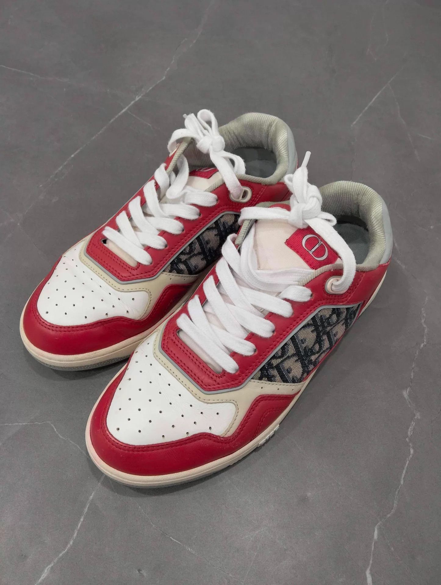 Dior DIOR B27 Logo Print Red/White Size 40 Size US 7 / EU 40 - 1 Thumbnail