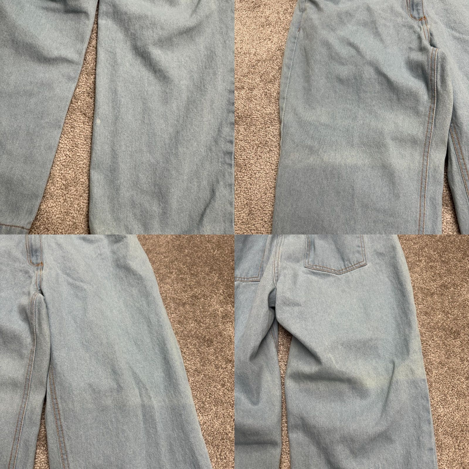 Vintage Woman Within Jeans Womens 16WP Blue Elastic Waist Casual 32x27 Size 40" / US 18 - 8 Thumbnail