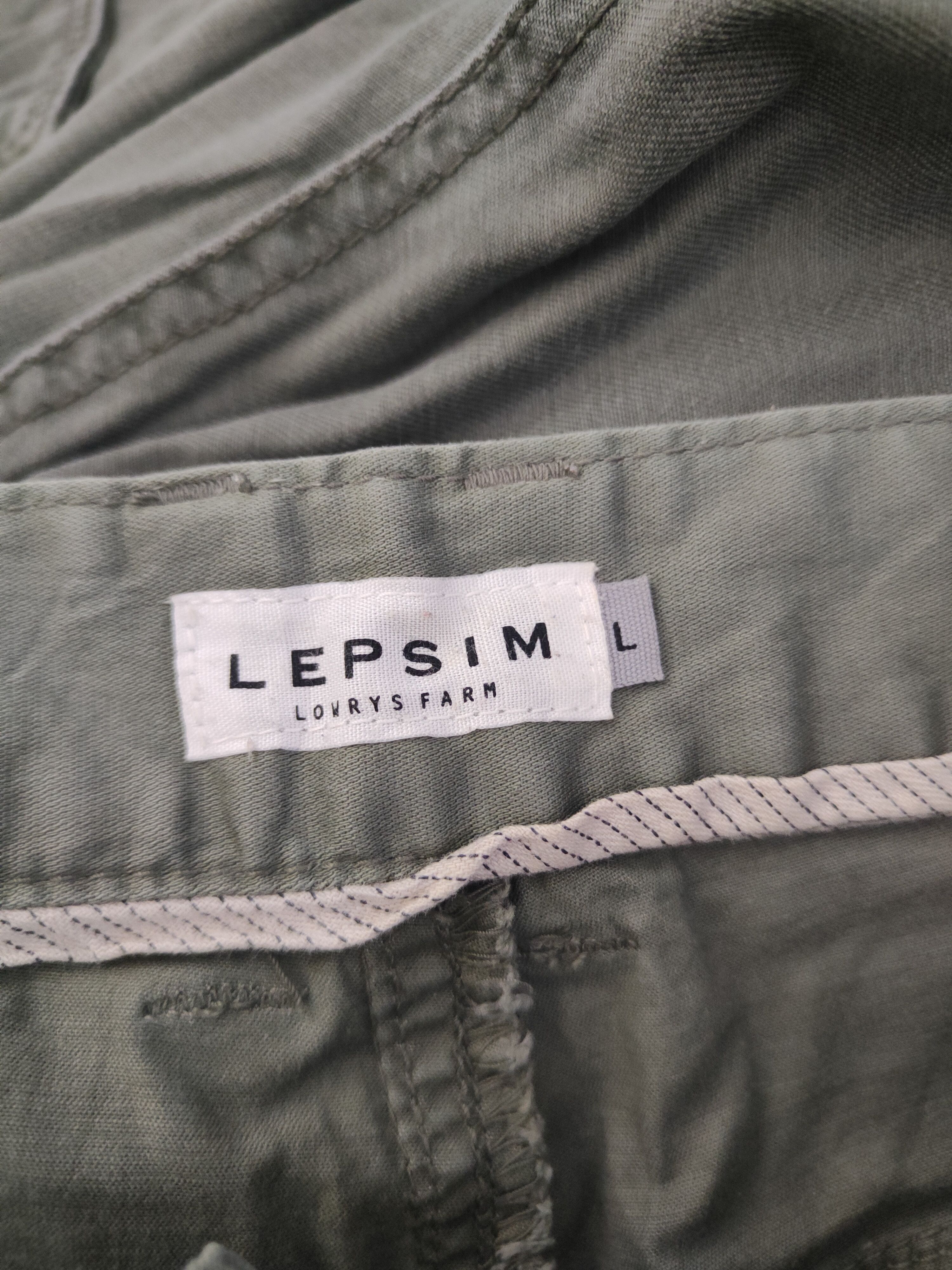 LOWRYS FARM DL Lepsim-Lowrys Farm Green Multipocket Cargo Pants #751 Size US 31 - 13 Thumbnail