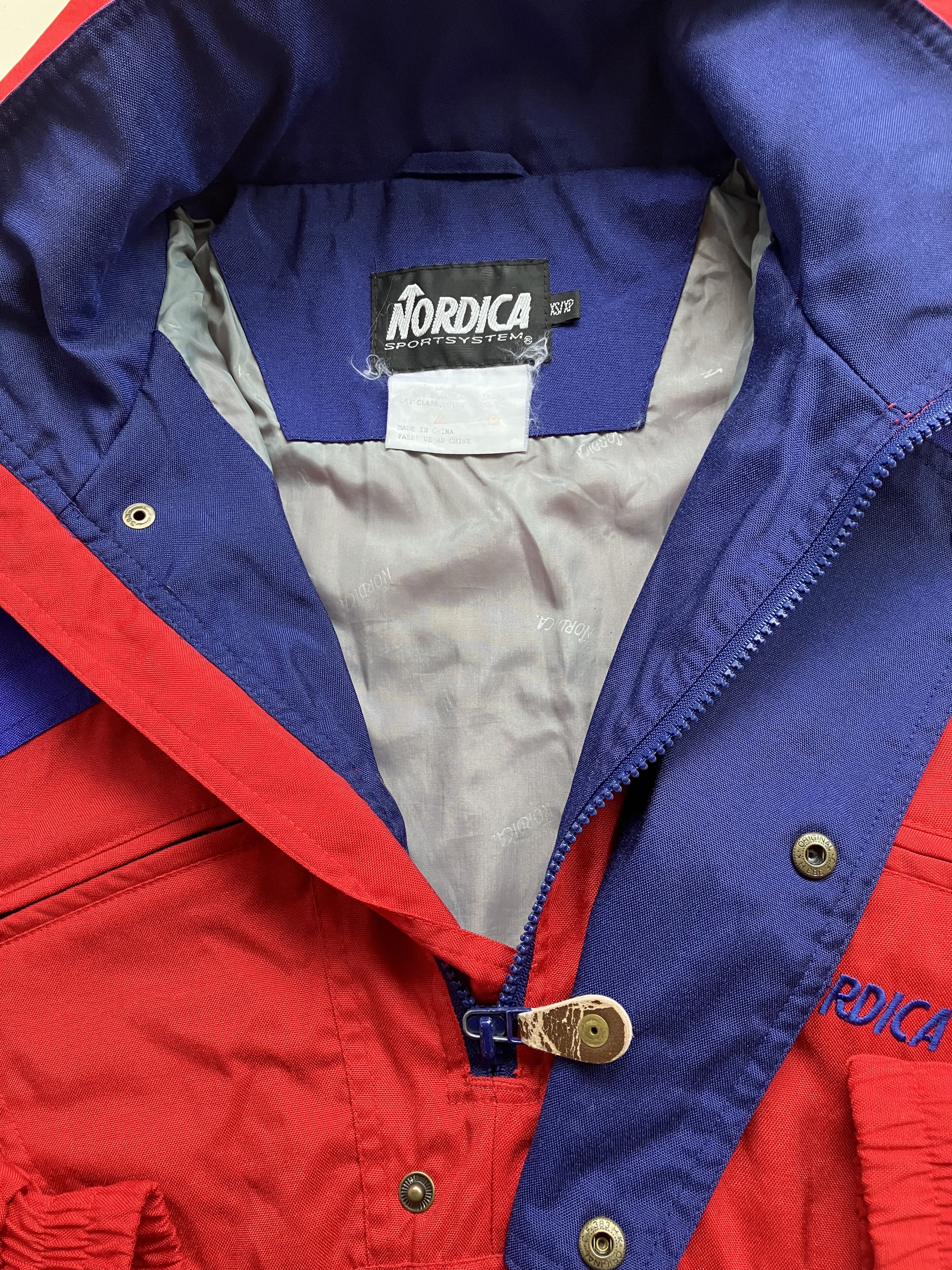 Vintage 1990s Nordica Ski Anorak Size L / US 10 / IT 46 - 8 Thumbnail
