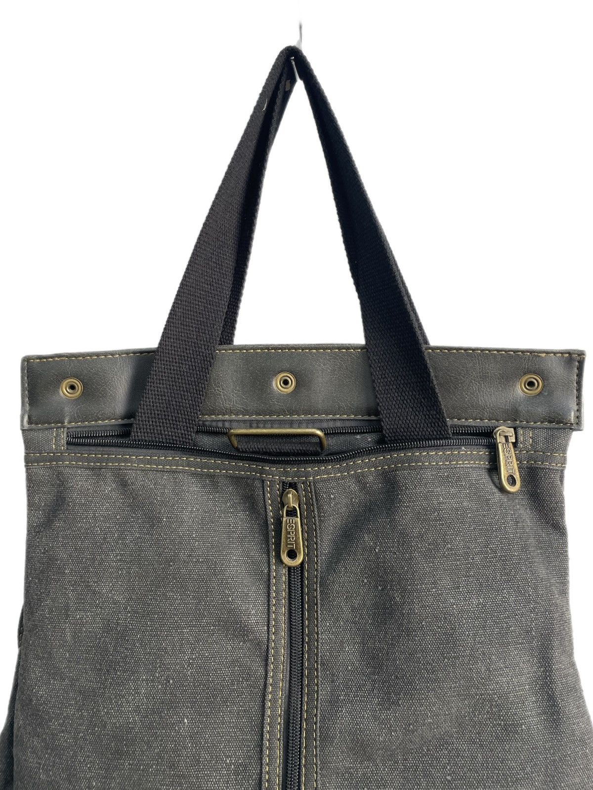 Diesel Diesel style grey canvas shoulder bag utility army y2k hype Size ONE SIZE - 12 Thumbnail