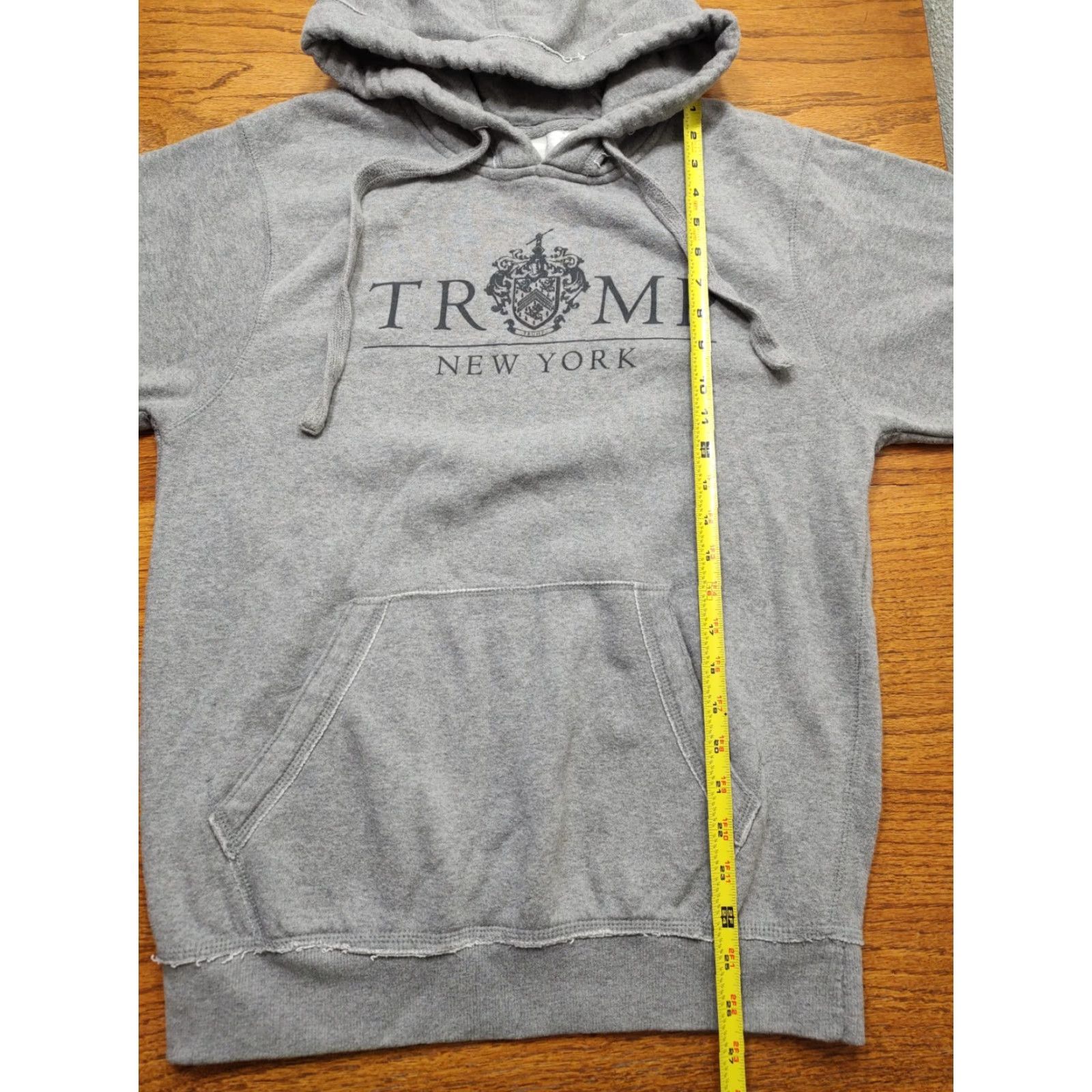 Vintage VINTAGE Trump New York Hoodie Sweatshirt Mens Gray M Logo Pullover Hoodie Casual Outdoor Sports Size US M / EU 48-50 / 2 - 6 Thumbnail