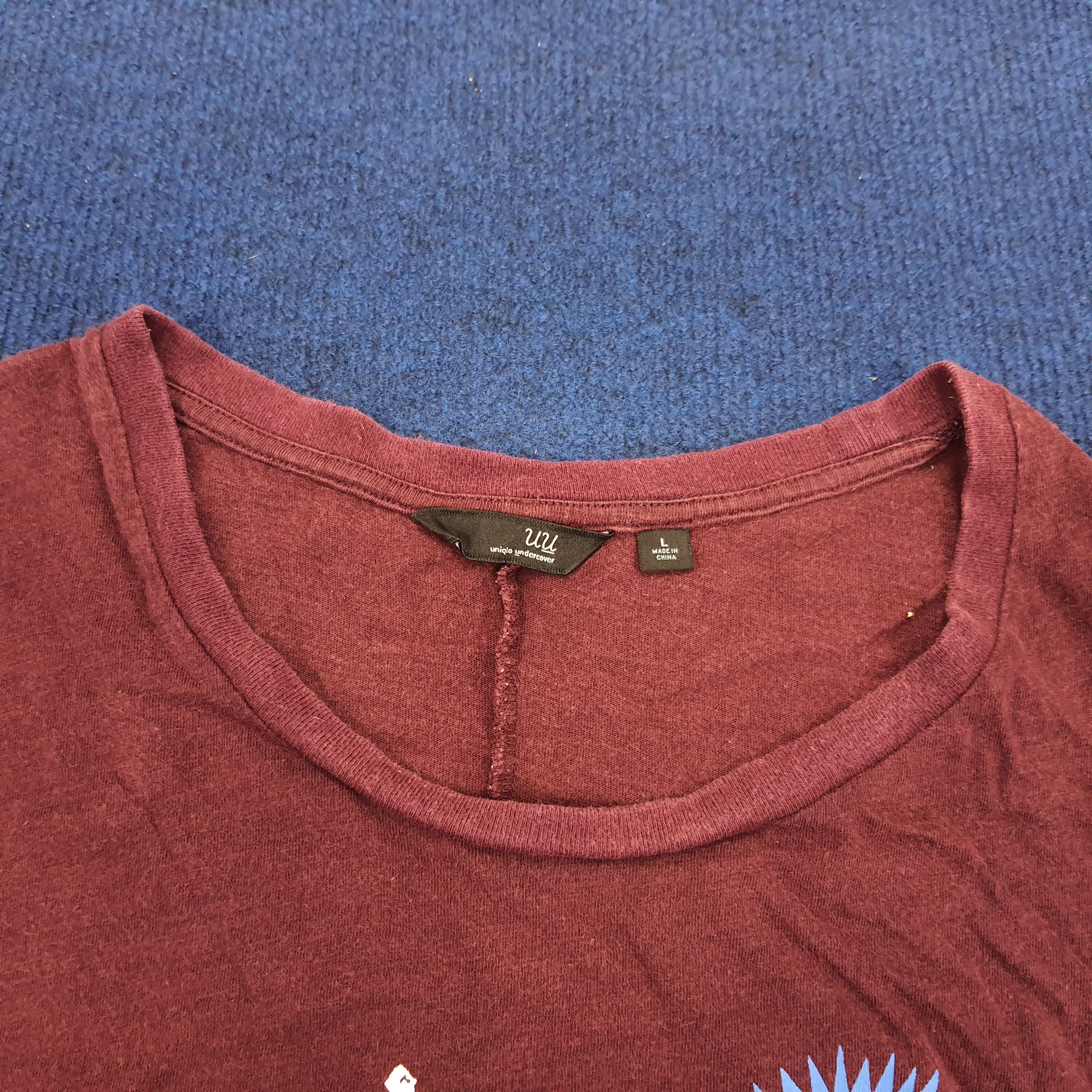 Japanese Brand × Undercover × Vintage Vintage Uniqlo Undercover Streetwear T-shirt Size US M / EU 48-50 / 2 - 4 Thumbnail