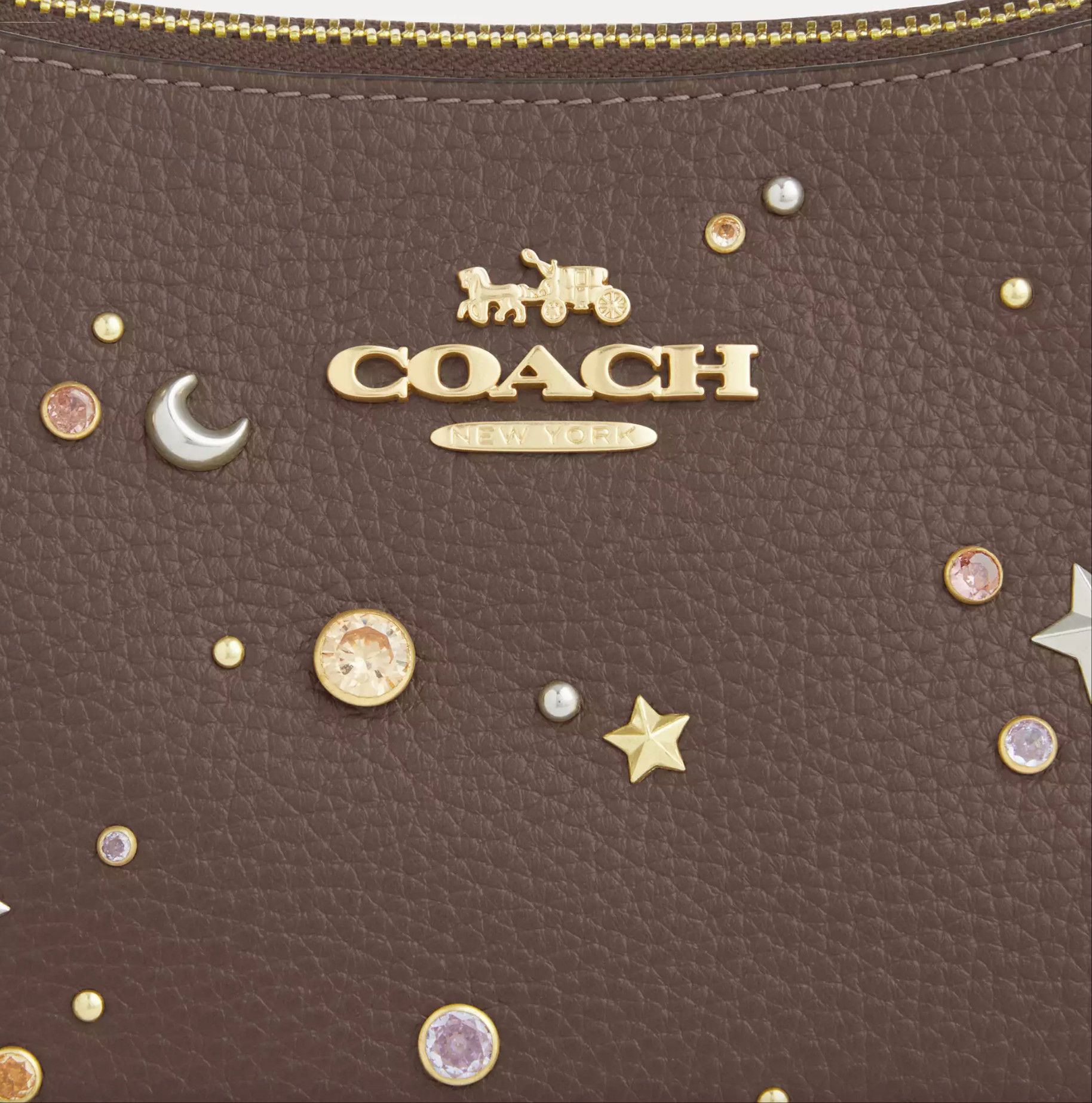 Coach Teri Shoulder Bag With Rivets CCZ99 Size ONE SIZE - 12 Thumbnail