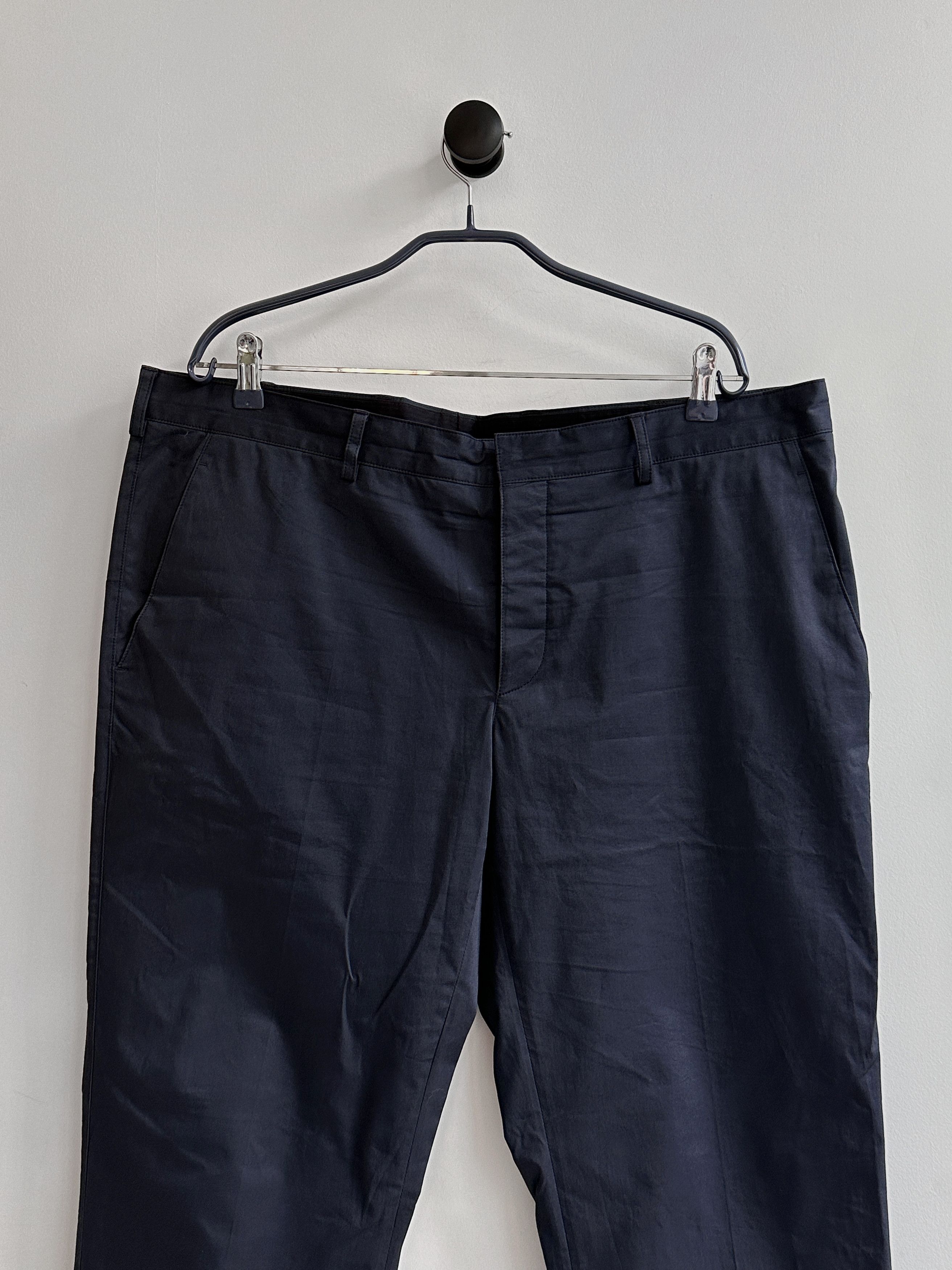 Prada Prada Navy Chino Casual Pants Trousers Size US 38 / EU 54 - 5 Thumbnail