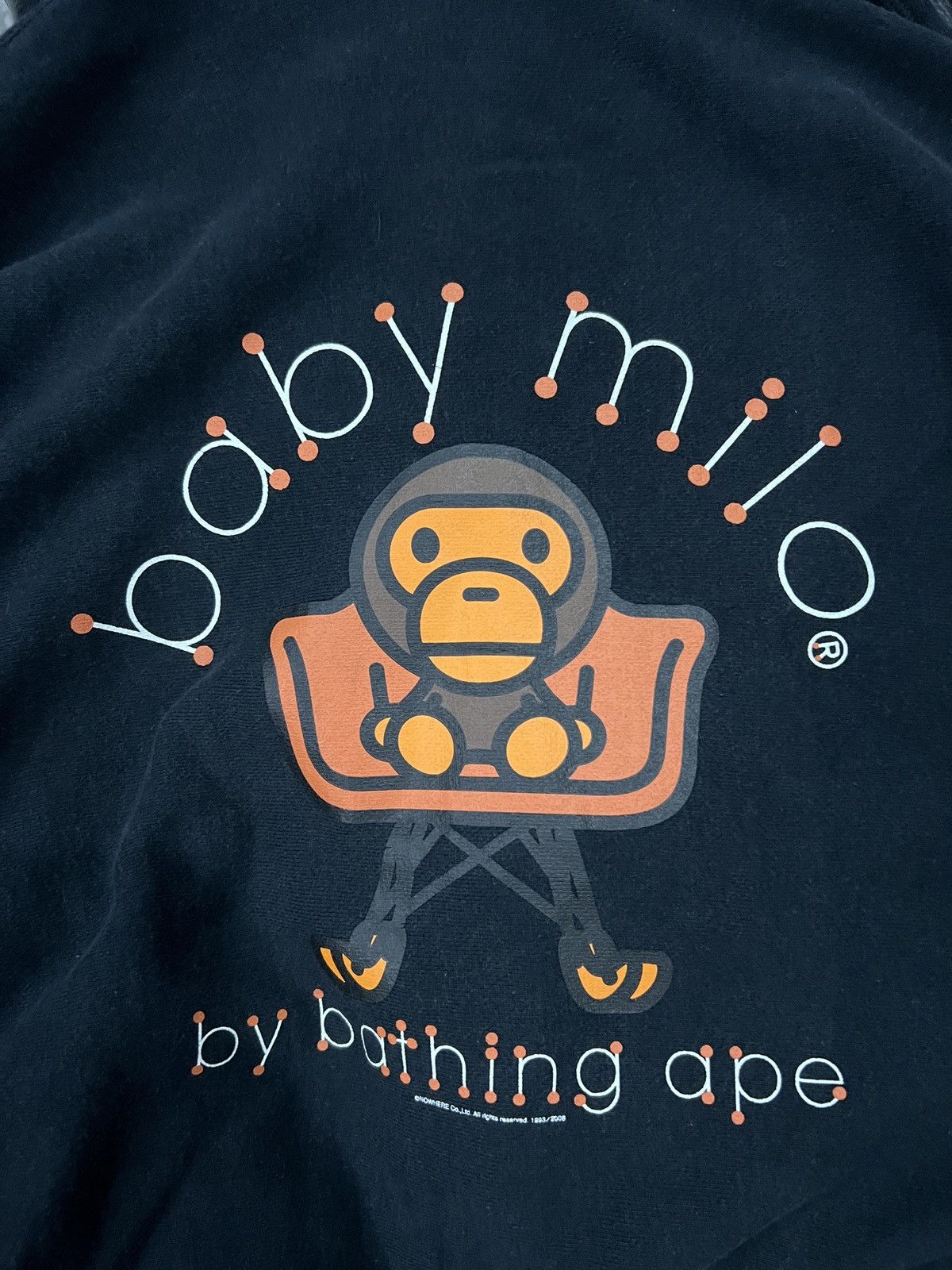 Bape A Bathing Ape Baby Milo Full Zip Hoodie Size US M / EU 48-50 / 2 - 7 Thumbnail
