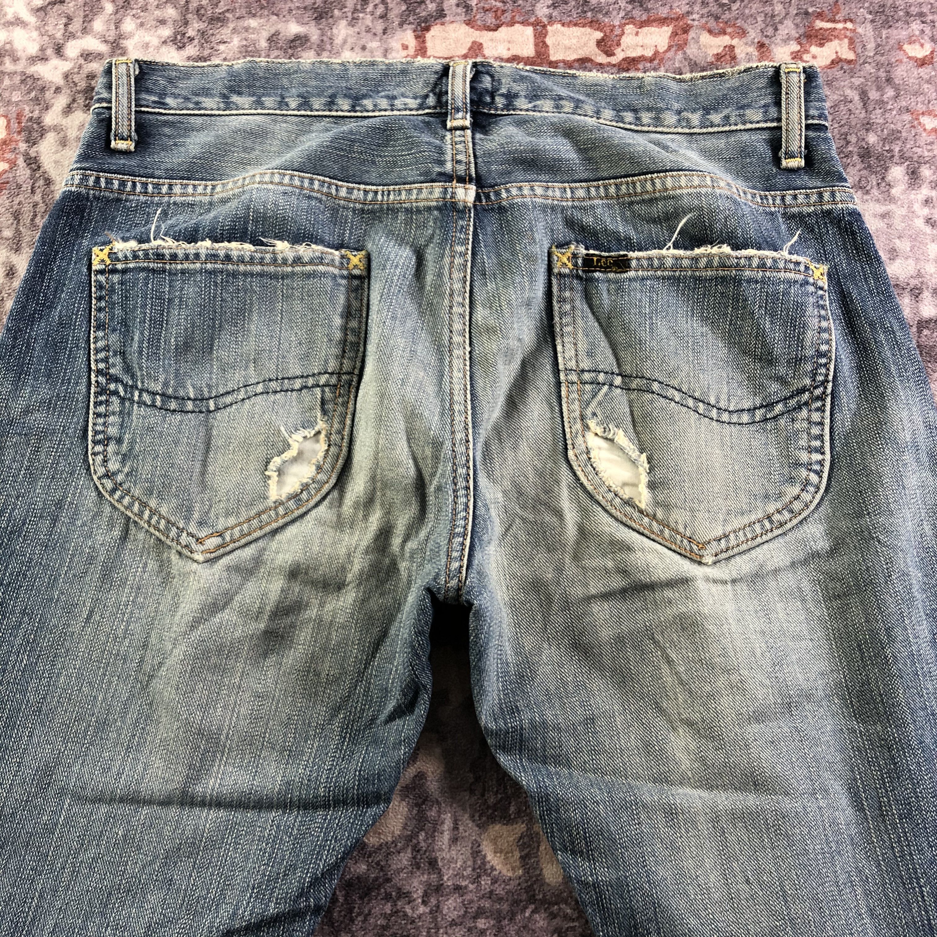 Lee Vintage 90s Lee Selvedge Jeans-JM3526 Size US 33 - 5 Thumbnail