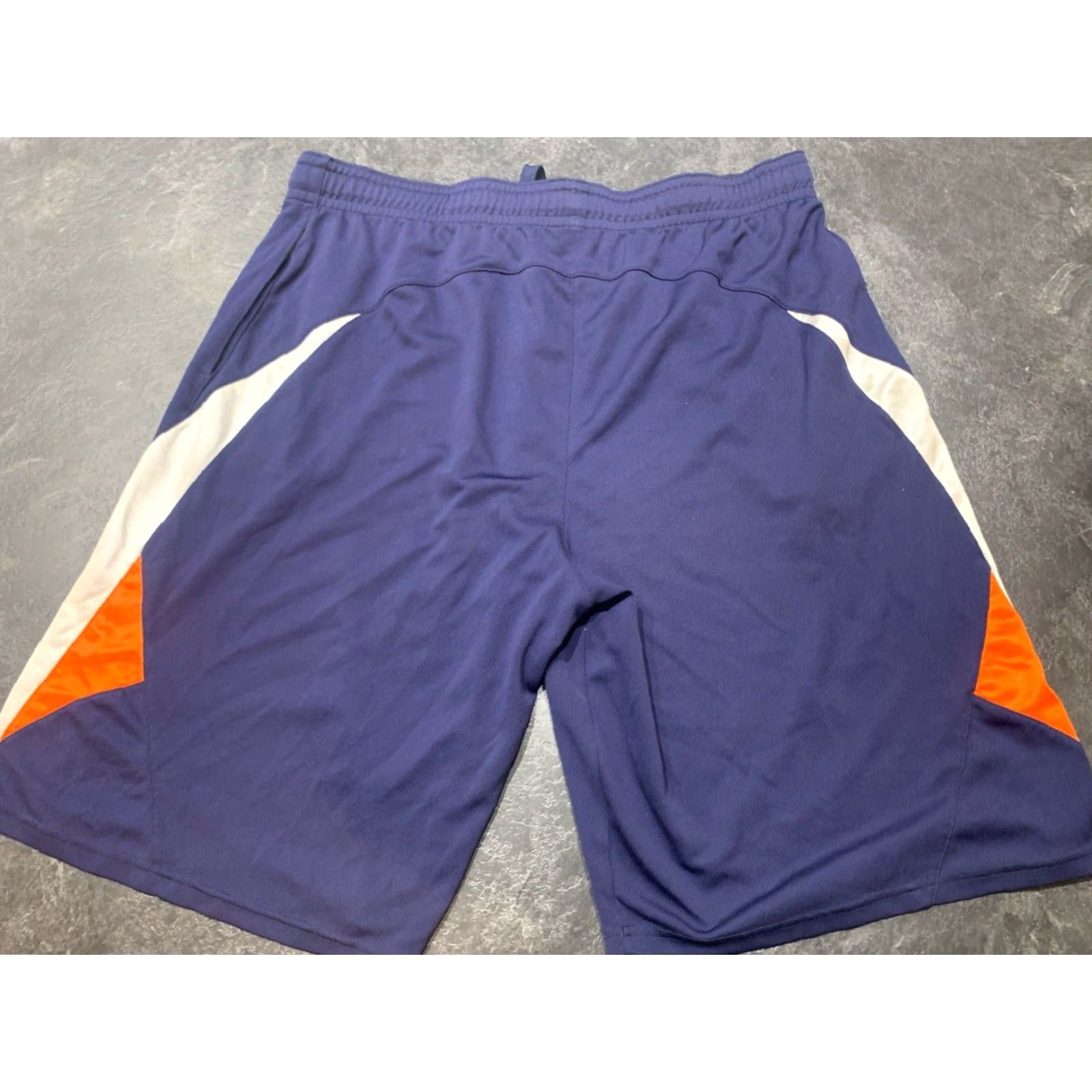 Under Armour Under Armour Basketball Shorts Mens 2XL XXL Blue Loose Athletic Active Outdoor Size US 39 - 2 Thumbnail
