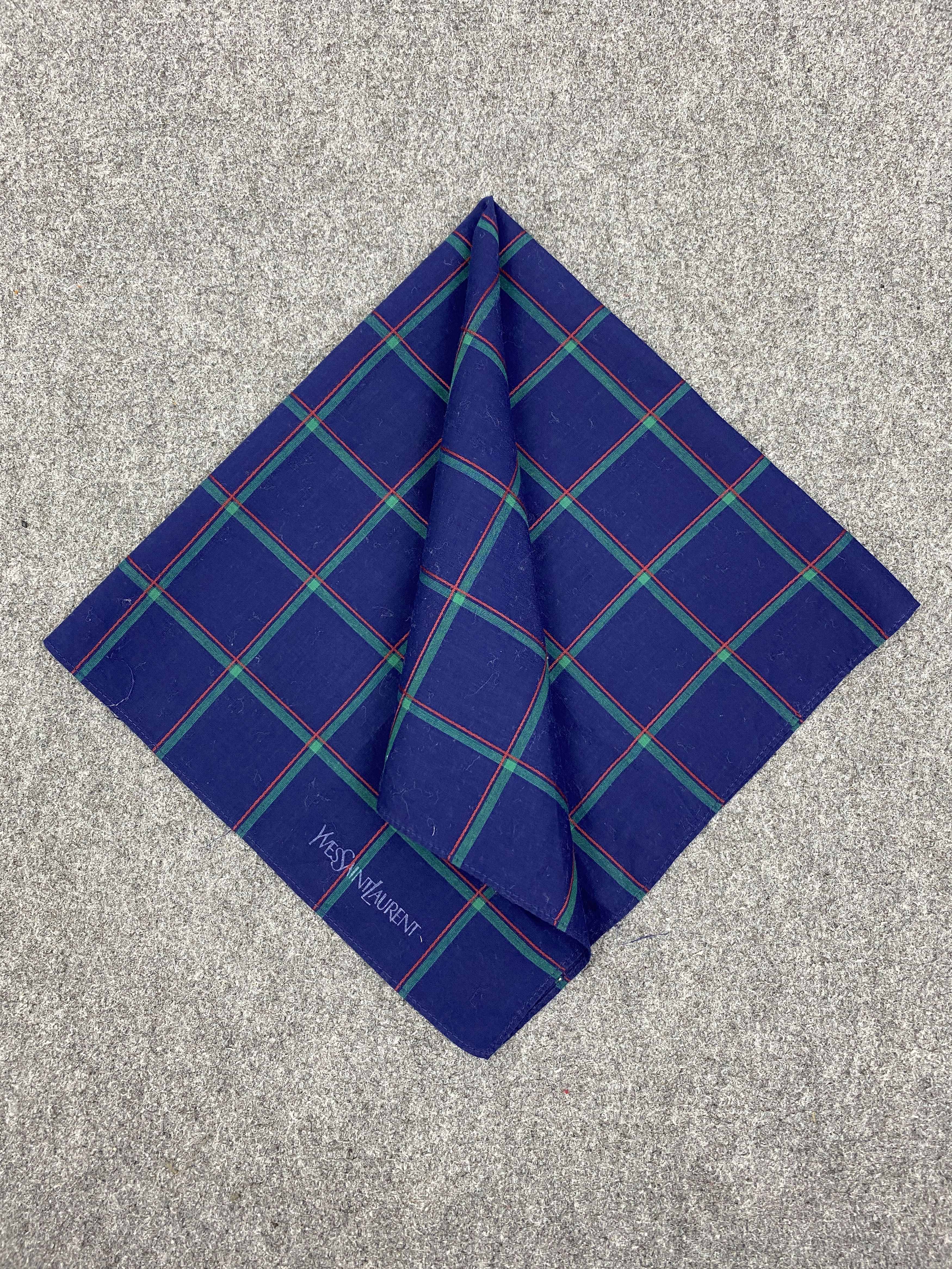 Yves Saint Laurent Yves Saint Laurent Handkerchief / Neckerchief HKC0569 Size ONE SIZE - 3 Thumbnail