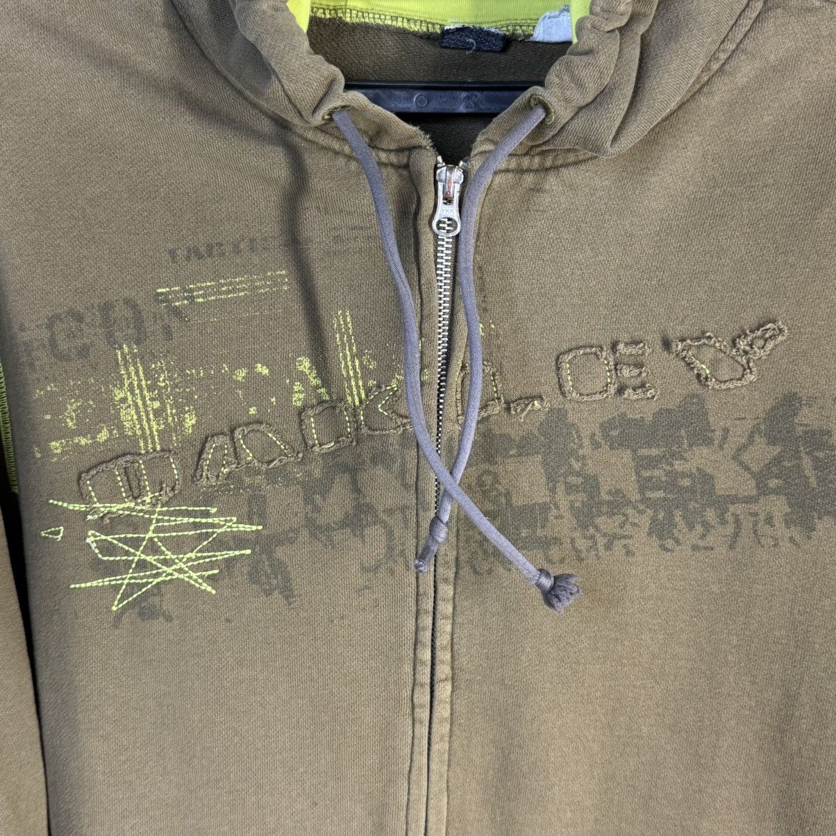 Oakley OAKLEY 00s Big Logo Graphic Vintage Zip Up hoodie y2k Size US L / EU 52-54 / 3 - 9 Thumbnail