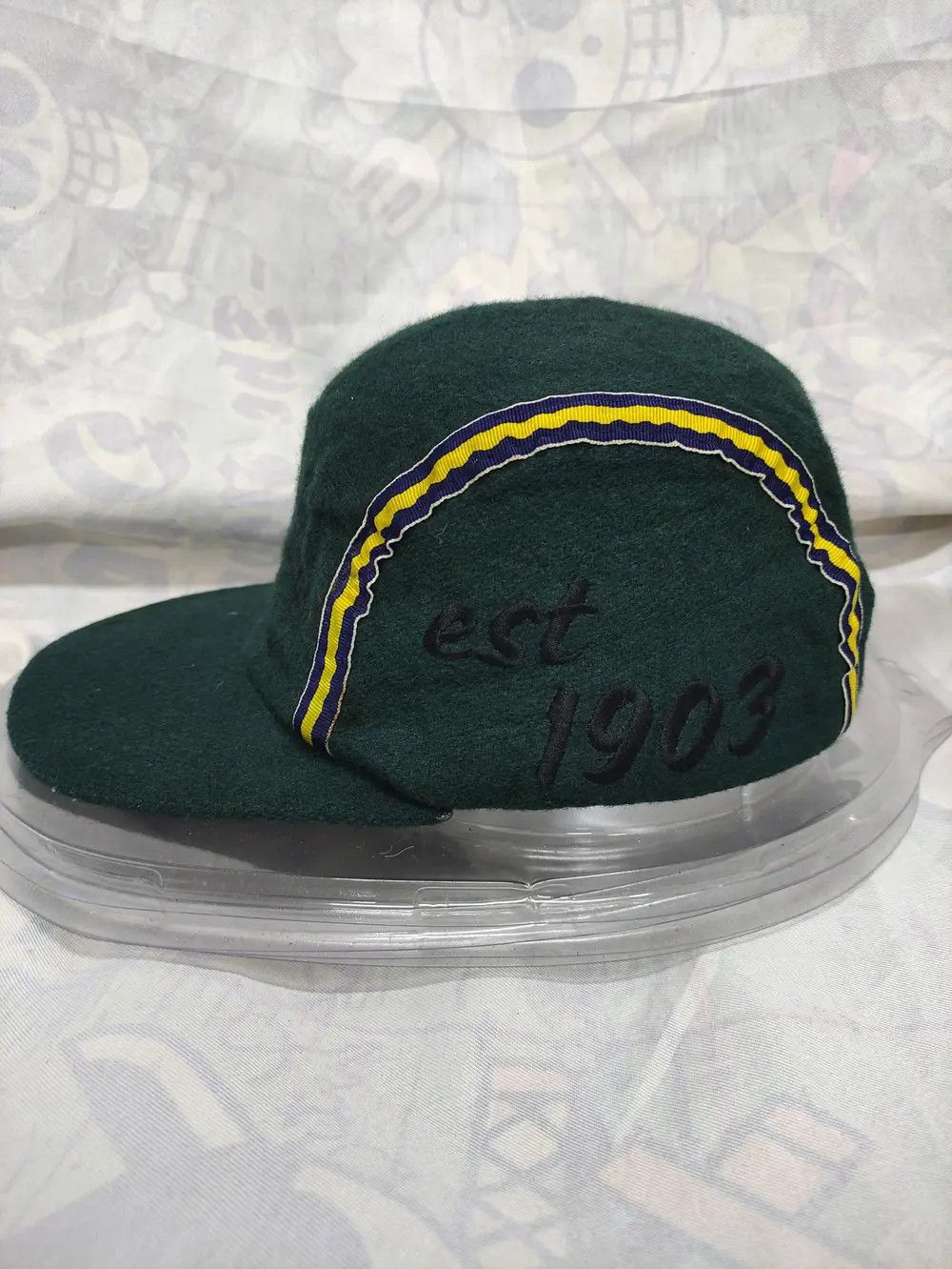 Harley Davidson × Vintage HARLEY DAVIDSON VINTAGE 5 PANEL WOOL CAP Size ONE SIZE - 8 Thumbnail