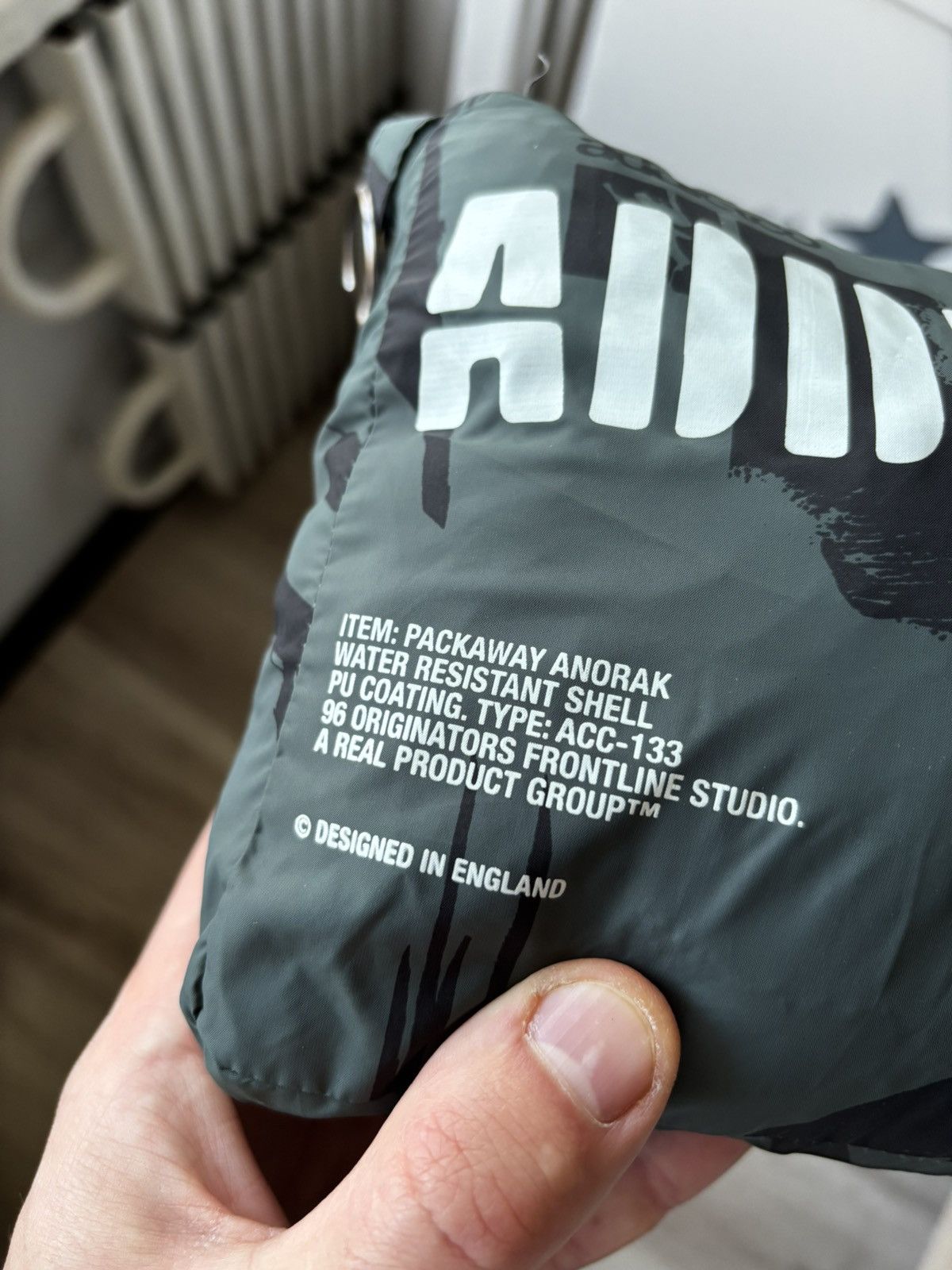 ADDICT Addict UK Frontline Studio Packaway Anorak Water Resistant Size US L / EU 52-54 / 3 - 25 Thumbnail