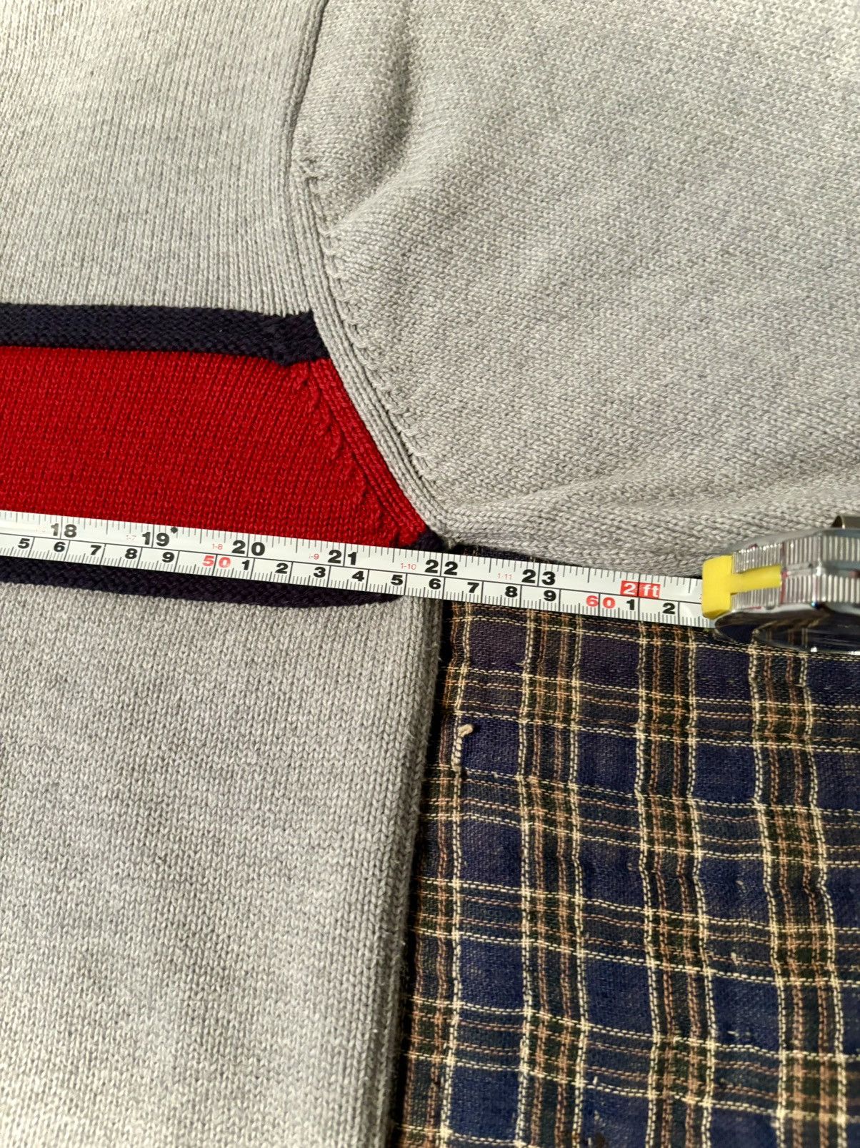 Tommy Hilfiger Tommy Jeans Knit Sweater Logo Stripe Colorblock Jumper Vtg Size US M / EU 48-50 / 2 - 9 Thumbnail