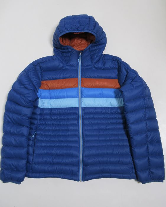 Cotopaxi Cotopaxi Women's Fuego Hooded Down Jacket Pacific Stripes ...