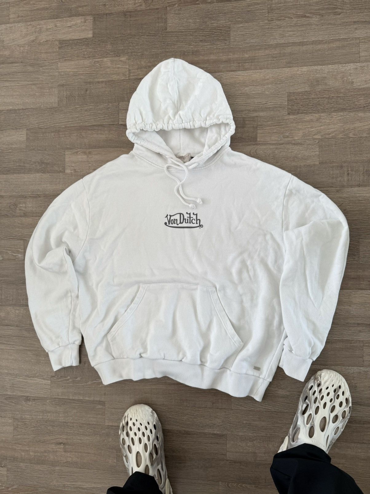 Von Dutch Von Dutch Y2K Baggy Big Logo x Pull Bear Oversize Sk8 Hoodie Size US S / EU 44-46 / 1 - 10 Thumbnail