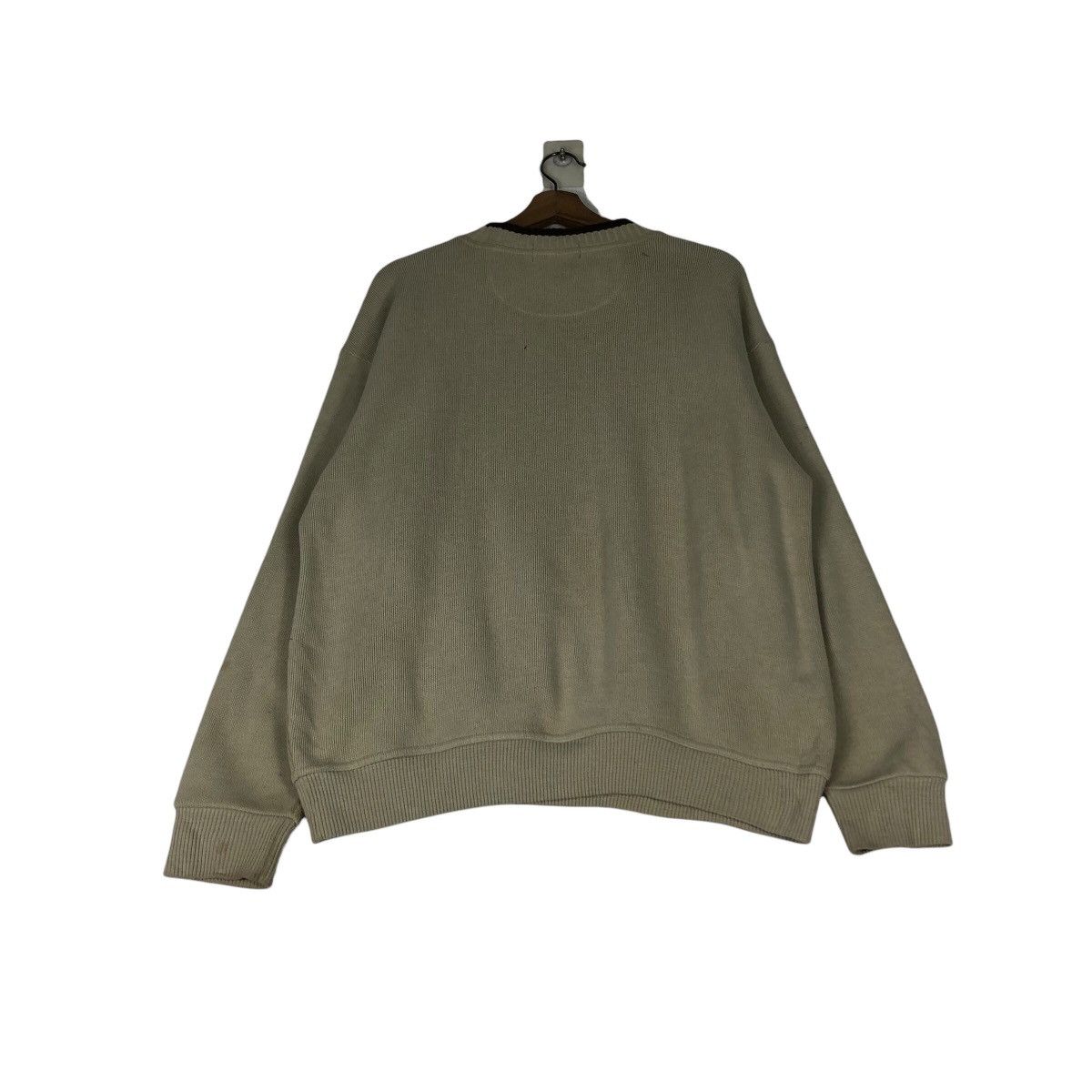 Japanese Brand Bell Parcia Collegiate Crest Crewneck Faded Olive Brown Size US L / EU 52-54 / 3 - 11 Thumbnail