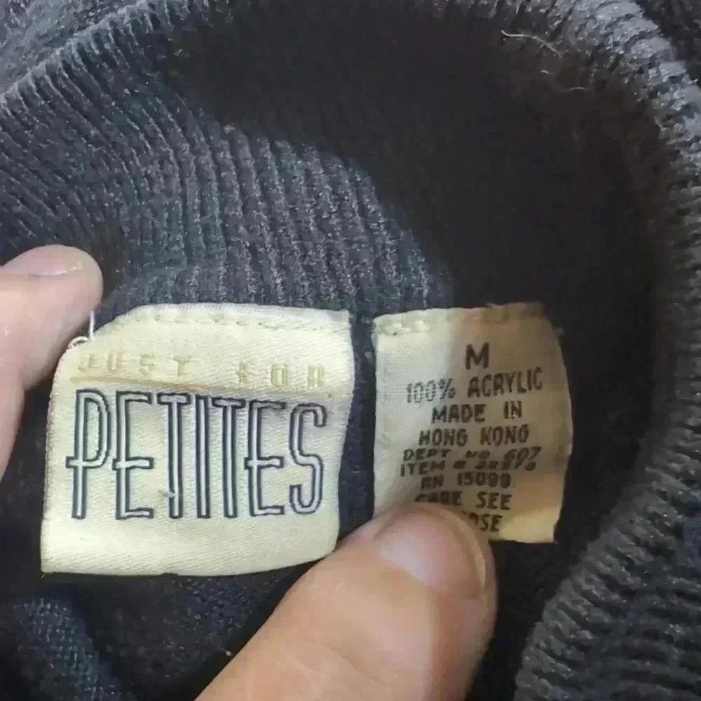 Other Black Mock Turtleneck Sweater black by Just for Petites Size M / US 6-8 / IT 42-44 - 3 Thumbnail