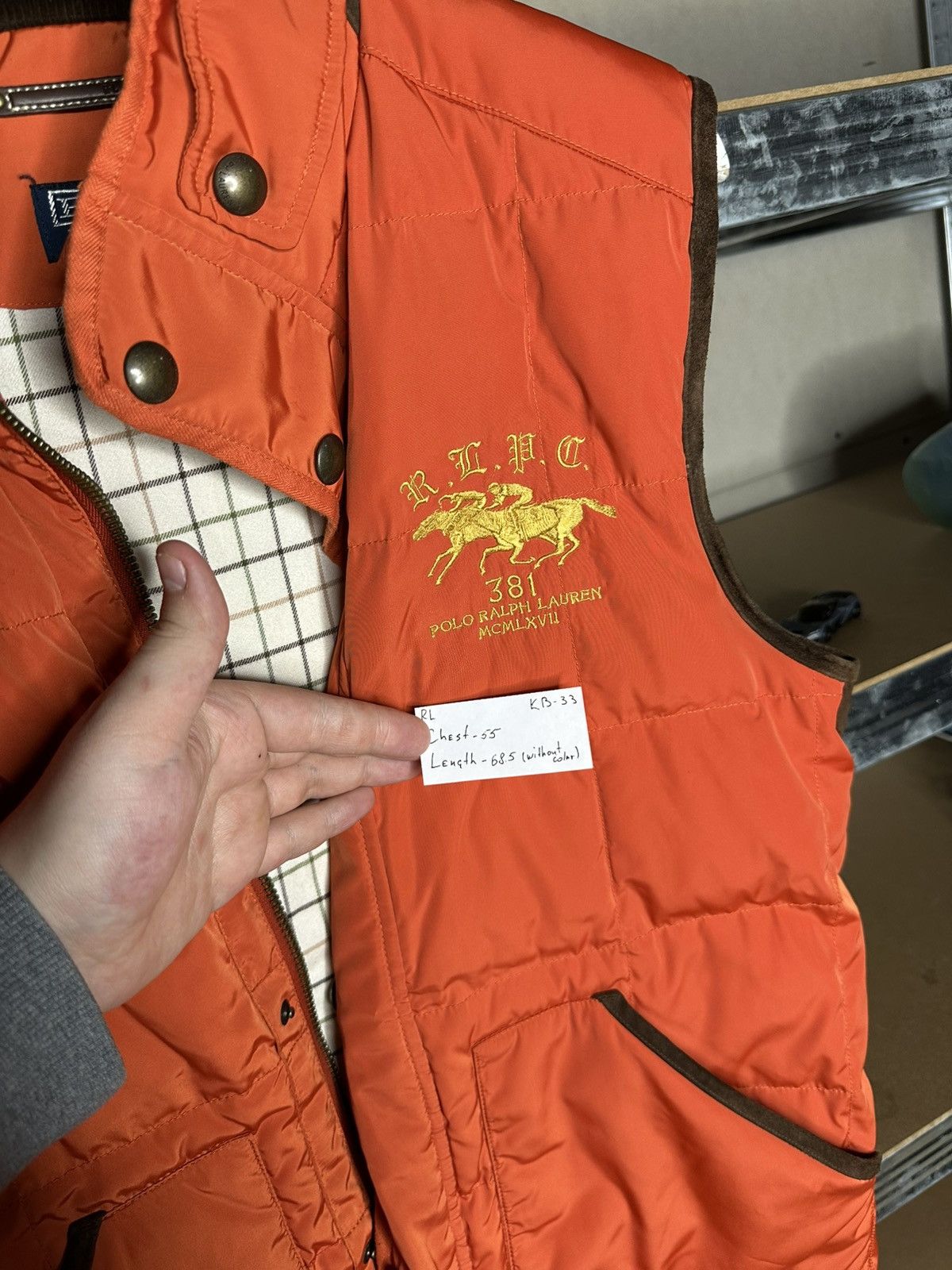 Polo Ralph Lauren Polo Ralph Lauren Down Puffer Vest Gilet RLPC Size M Size US M / EU 48-50 / 2 - 10 Thumbnail