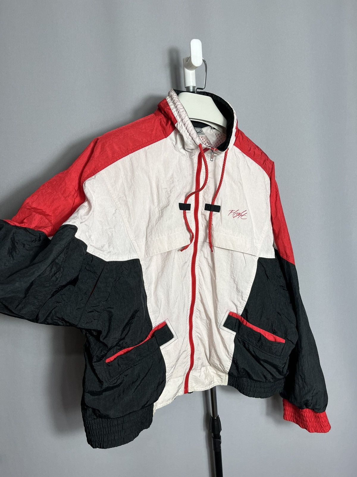 Nike Nike Flight vintage jacket retro track basketball rare 90s Size US L / EU 52-54 / 3 - 2 Thumbnail