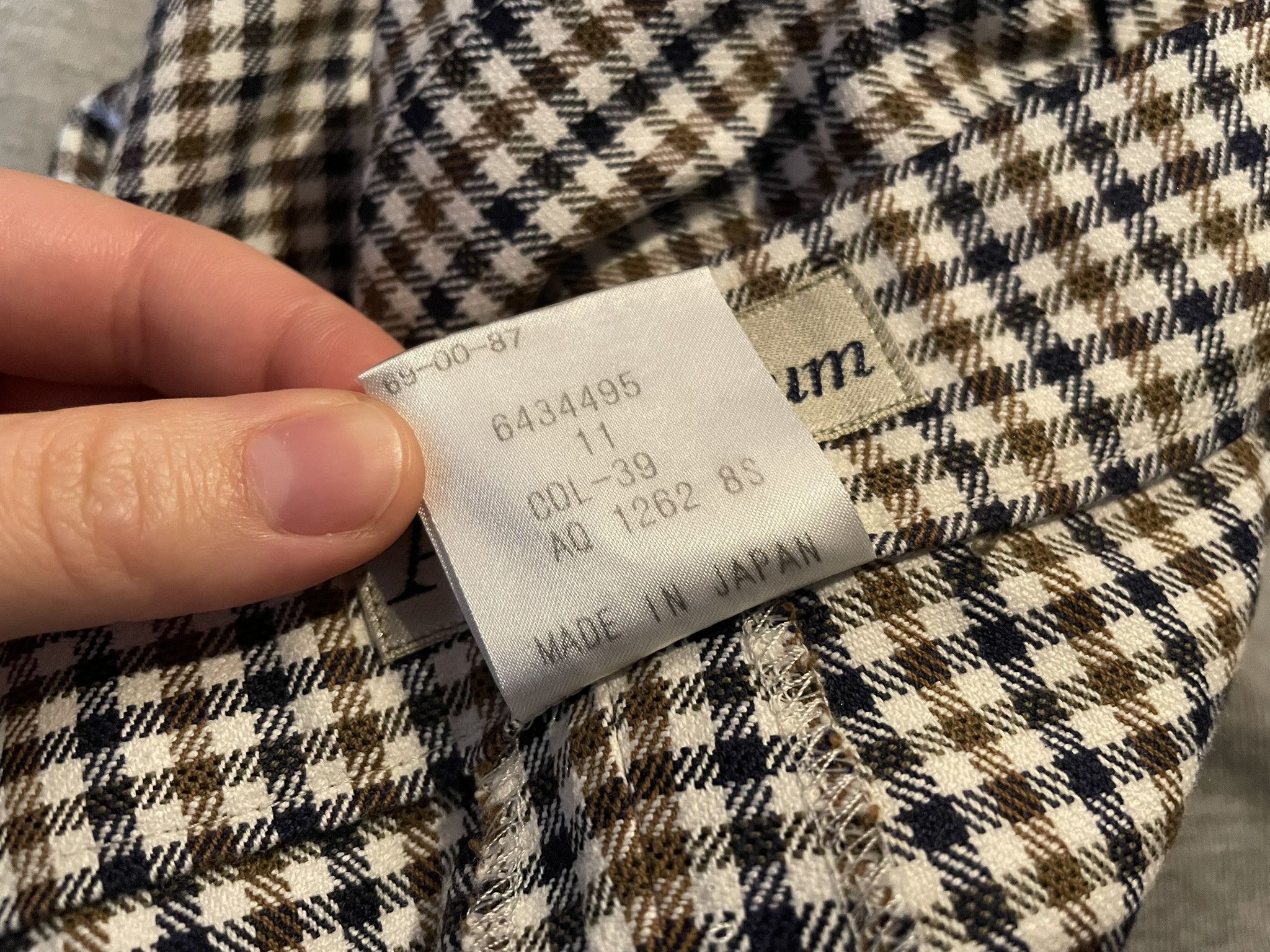Aquascutum Aquascutum of London Checked Trousers Size 28" / US 6 / IT 42 - 6 Thumbnail