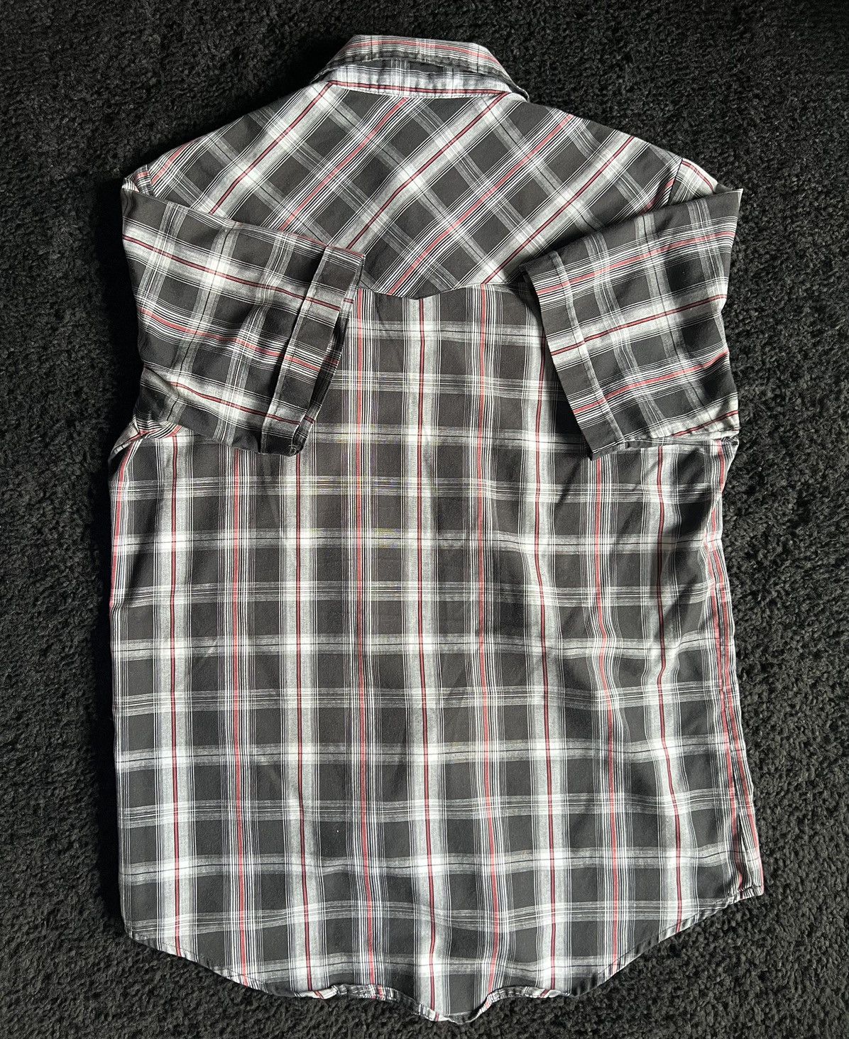Other Black Plaid Short Sleeve Button Down Shirt Men’s Medium Size US M / EU 48-50 / 2 - 2 Thumbnail