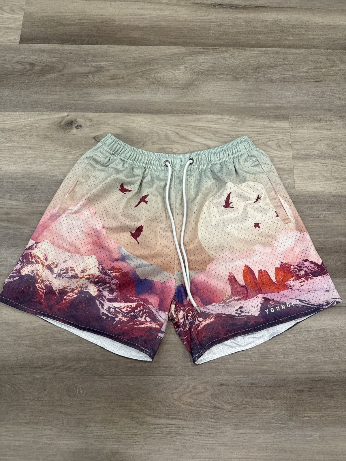 YoungLA YoungLA OG Block Party Shorts Size Large Size US 32 / EU 48 - 1 Thumbnail