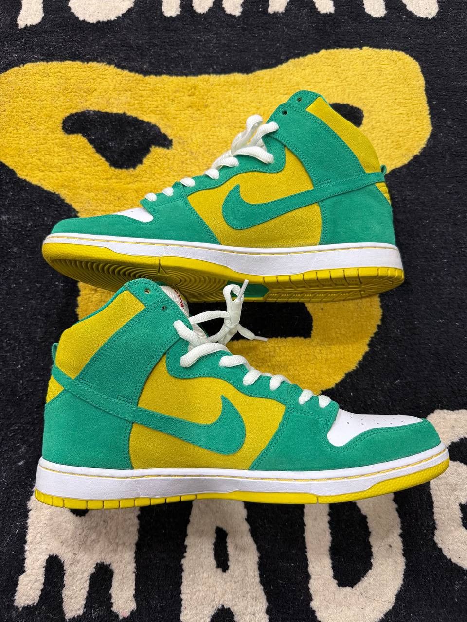 Nike Nike SB Dunk High Oakland Athletics (2015) 305050-337 Size US 13 / EU 46 - 3 Thumbnail