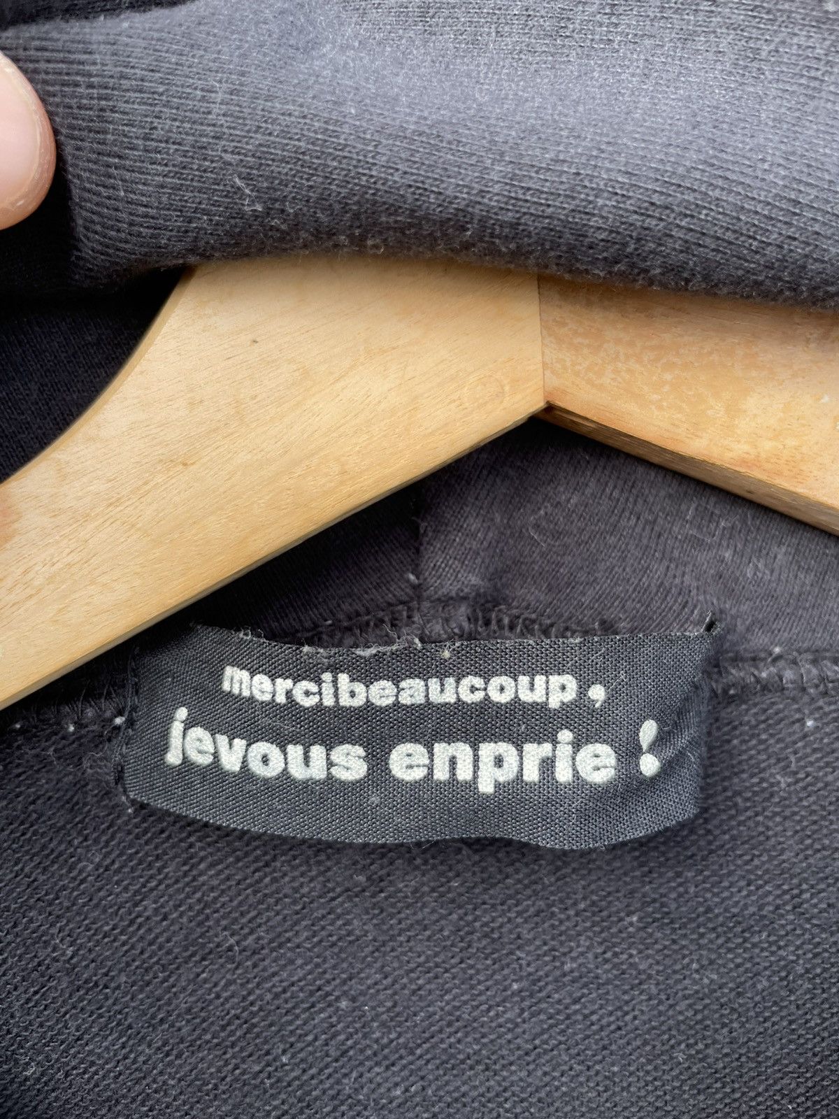 mercibeaucoup 🔥 Vintage Mercibeaucoup by Issey Miyake Long Pullover Hoodie Size US L / EU 52-54 / 3 - 7 Thumbnail