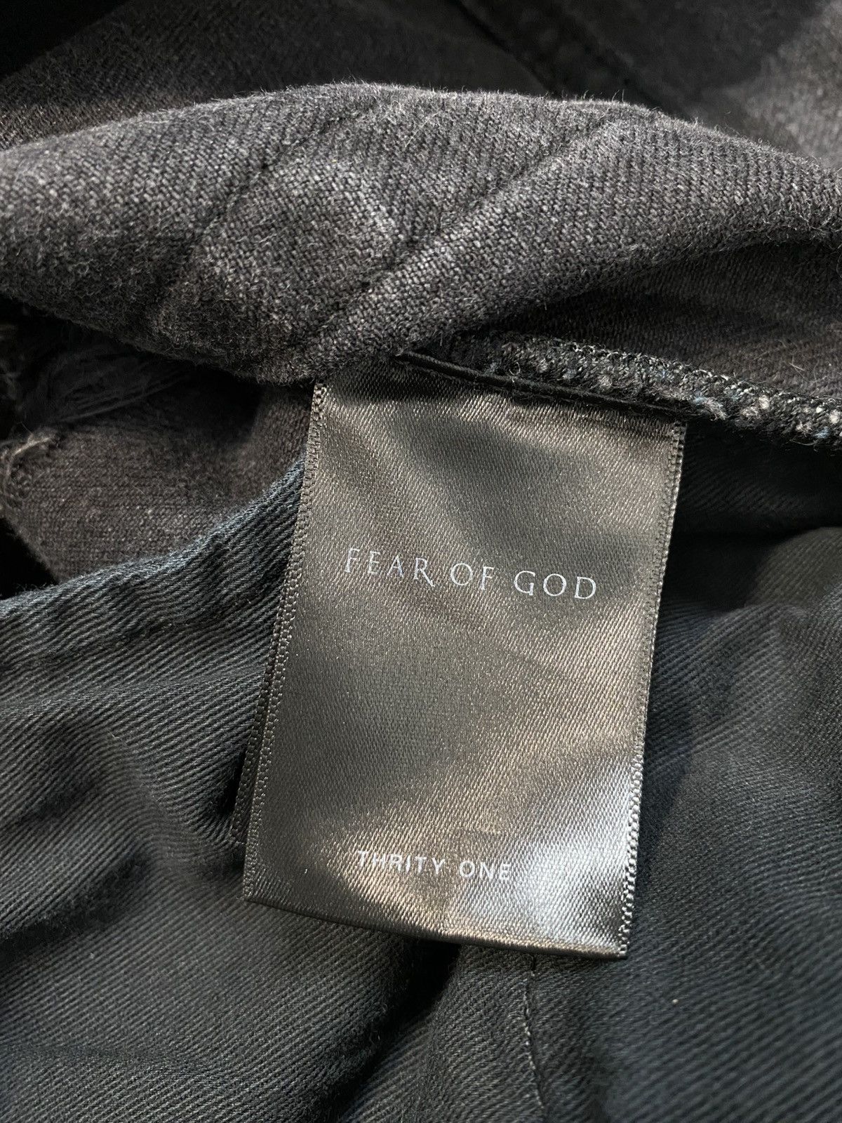 Fear of God Hype Fear Of God Fourth Collection Distressed Denim Selvedge Size US 32 / EU 48 - 12 Thumbnail