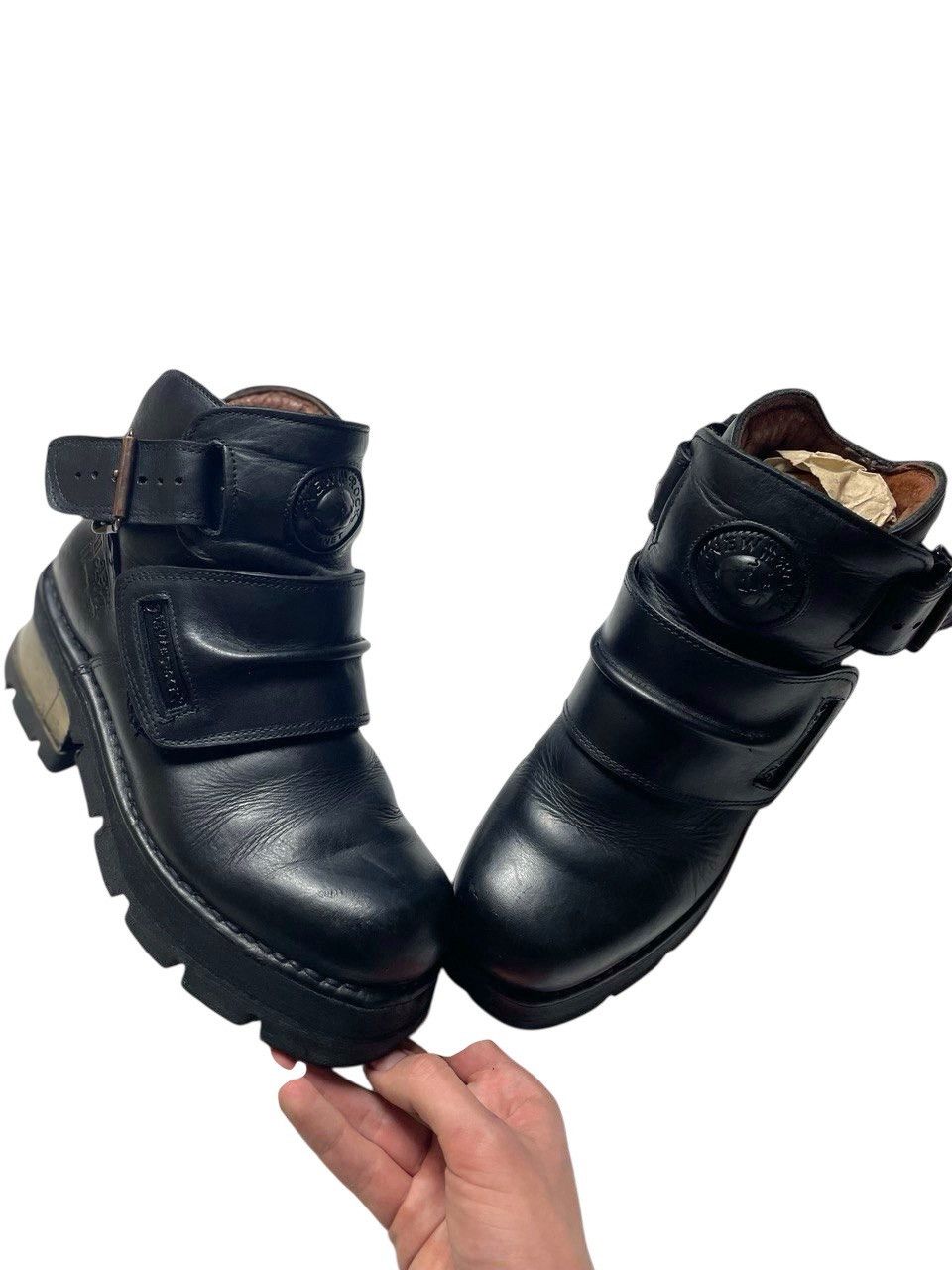 Vintage New Rock Y2K Archive Boots Shoes