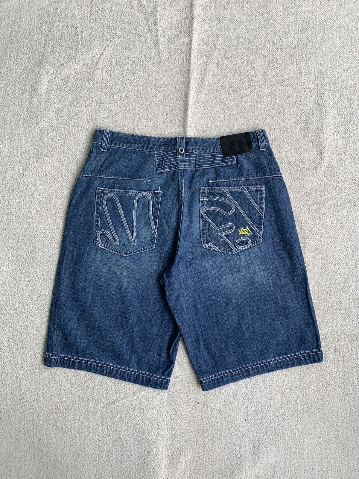 vtg 00s majah flavah baggy short pants
