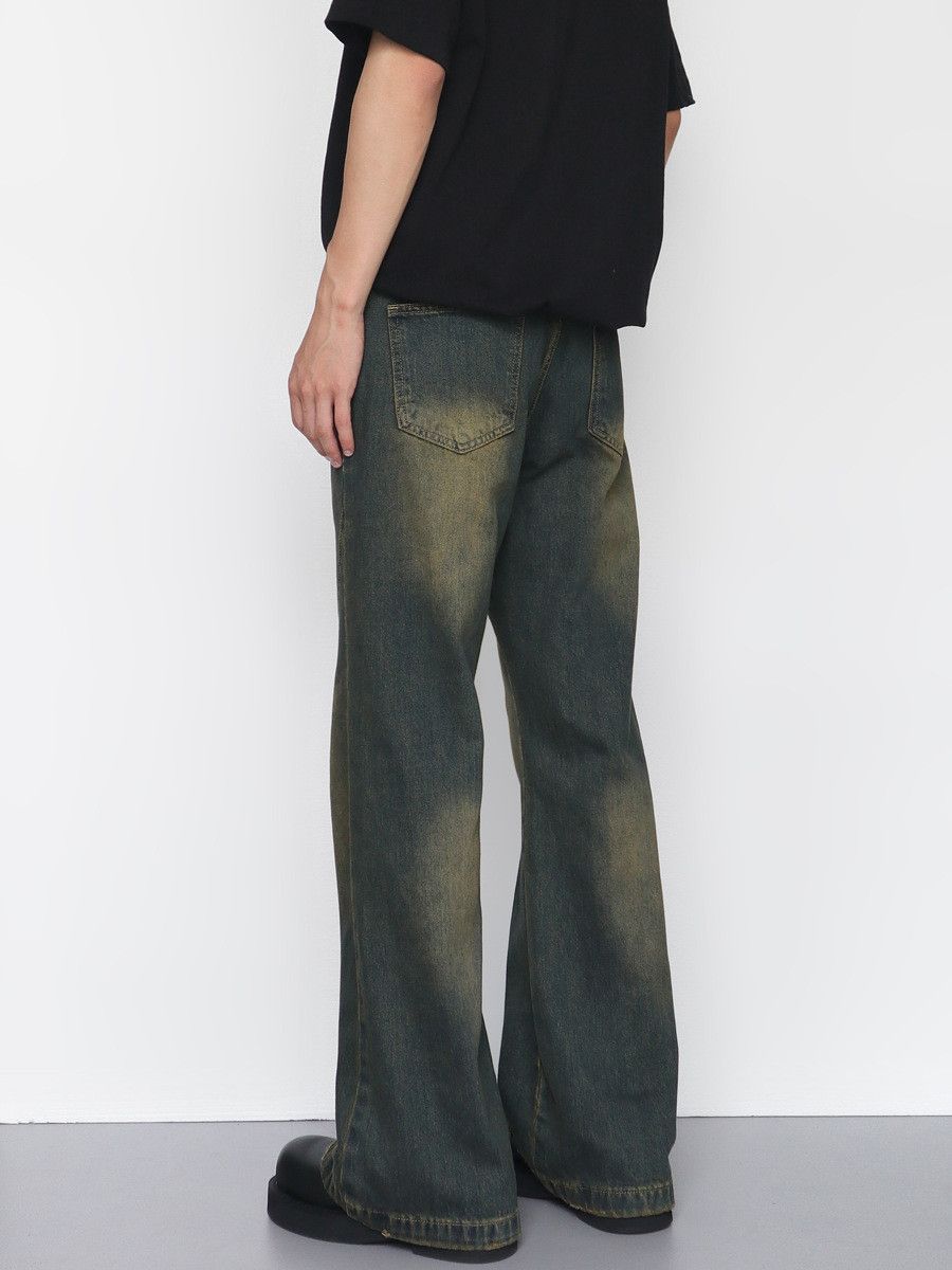 Japanese Brand × Jean American retro distressed loose all-match flared jeans Size US 32 / EU 48 - 6 Thumbnail