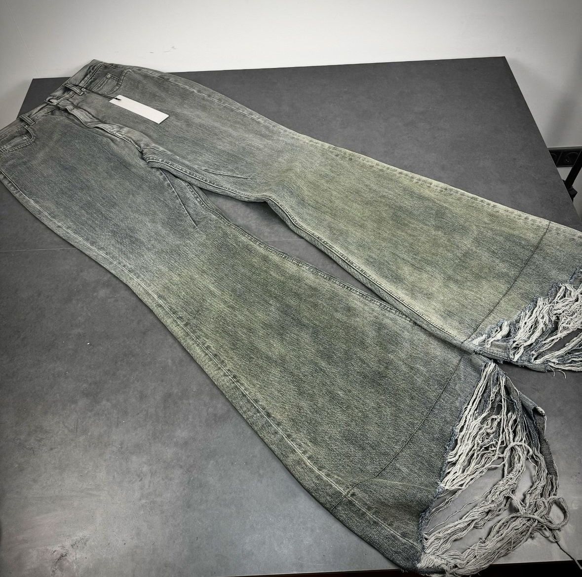 Rick Owens Rick owens Bolan Bootcut acid degrade sample