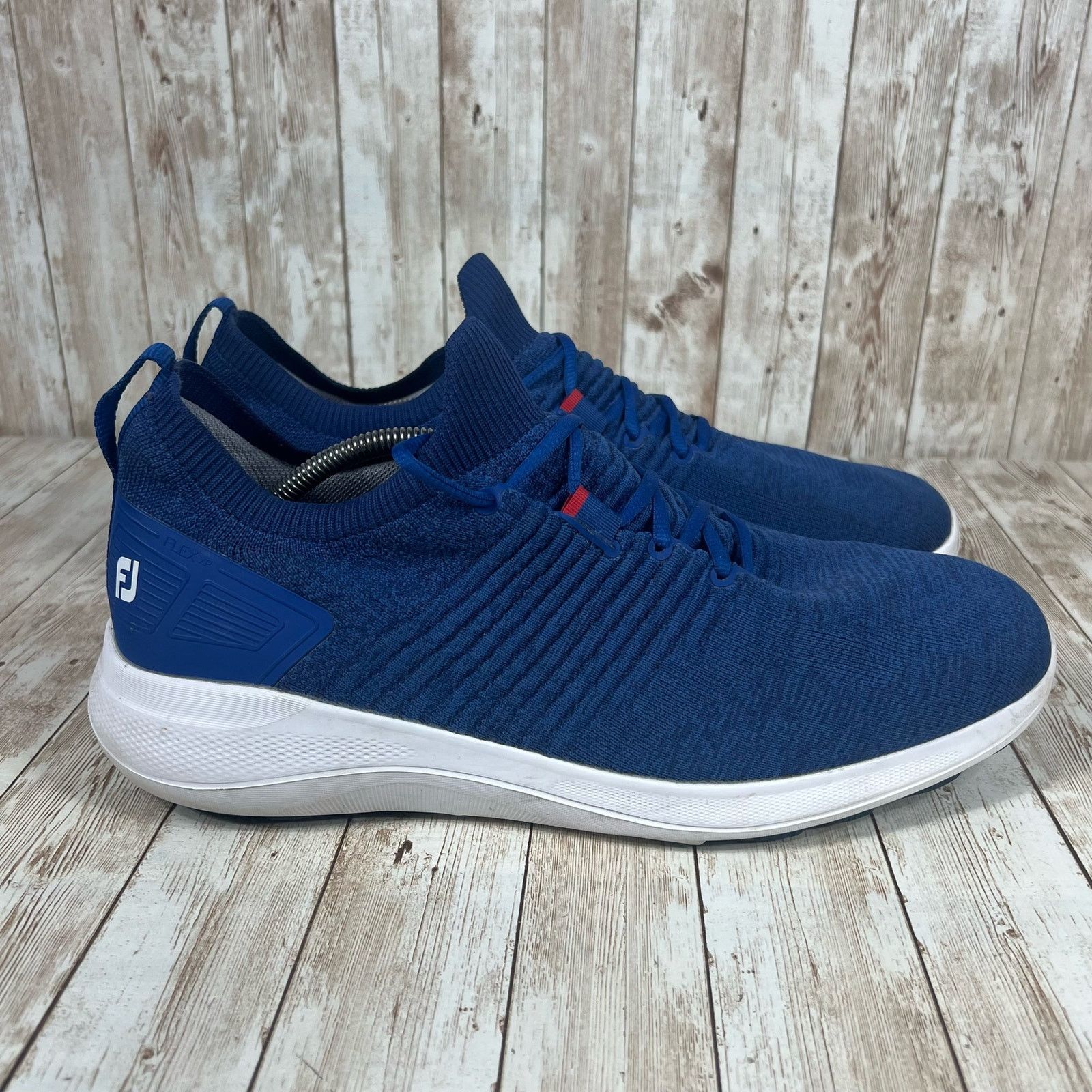 Footjoy Footjoy flex xp blue Mens 13 golf shoes spikeless Size US 13 / EU 46 - 1 Thumbnail