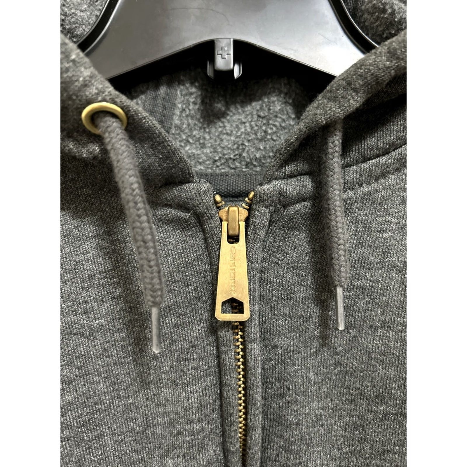 Carhartt Carhartt Hoodie Mens L Gray Original Fit Full Zip Sweatshirt K122 026 Size US L / EU 52-54 / 3 - 6 Thumbnail