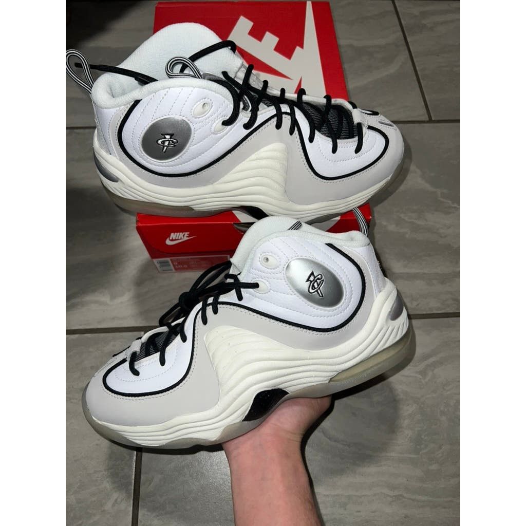 image of Nike Air Penny 2 Sail Photon Dust Size 9M New Shoes in White, Men's