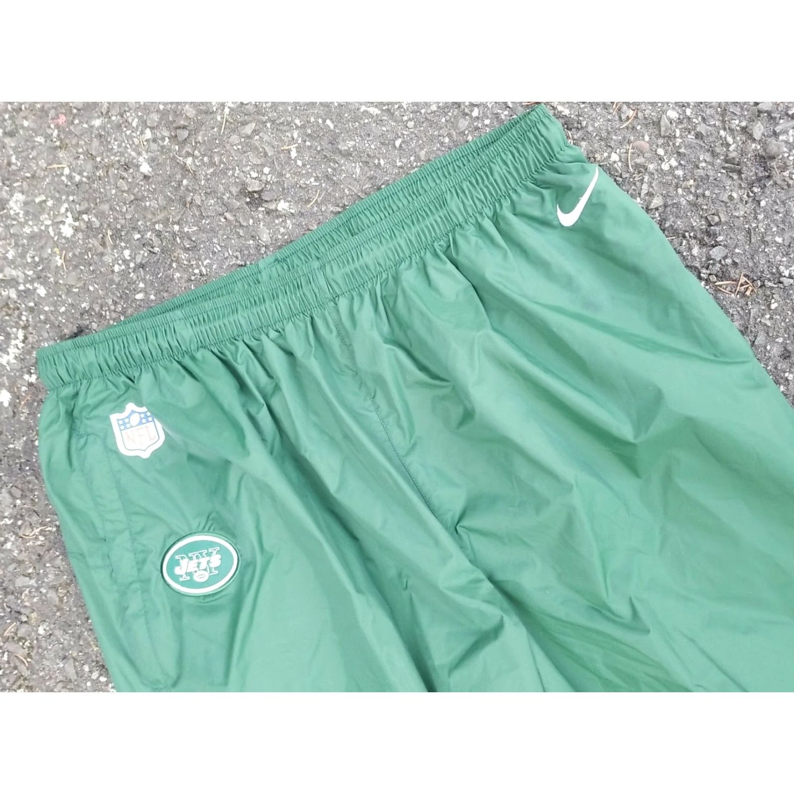 Nike Nike New York Jets On-Field Storm-Fit Pants NFL Green Men's XXL NWOT Sweatpants Drawstring Elastic Zip Pocket Size US 39 - 2 Thumbnail
