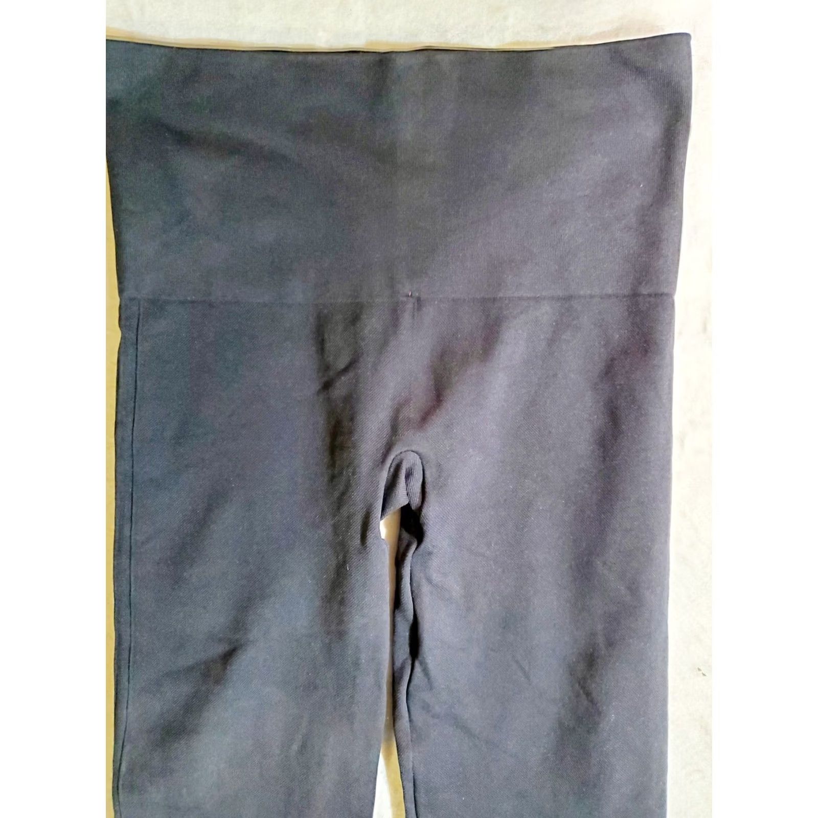 Spanx SPANX Women's Black Nylon Blend Leggings Size XLarge Size 40" / US 18 - 6 Thumbnail