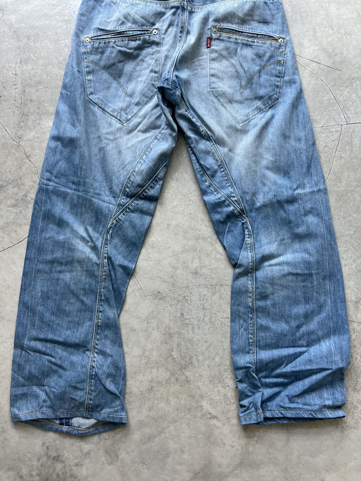 Levi's Levis Engineered Jeans Buckleback Tag W27 Actual 30x29.5 Size US 30 / EU 46 - 7 Thumbnail