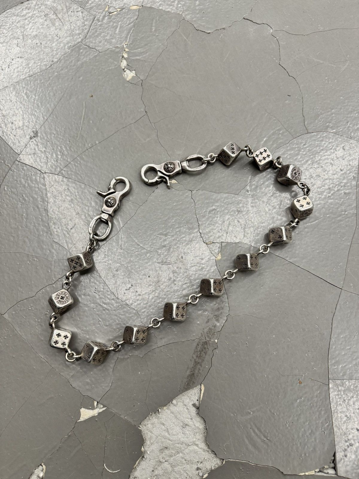 Chrome Hearts Chrome Hearts 13link 2lobster clip Dice Wallet Chain Size ONE SIZE - 1 Thumbnail