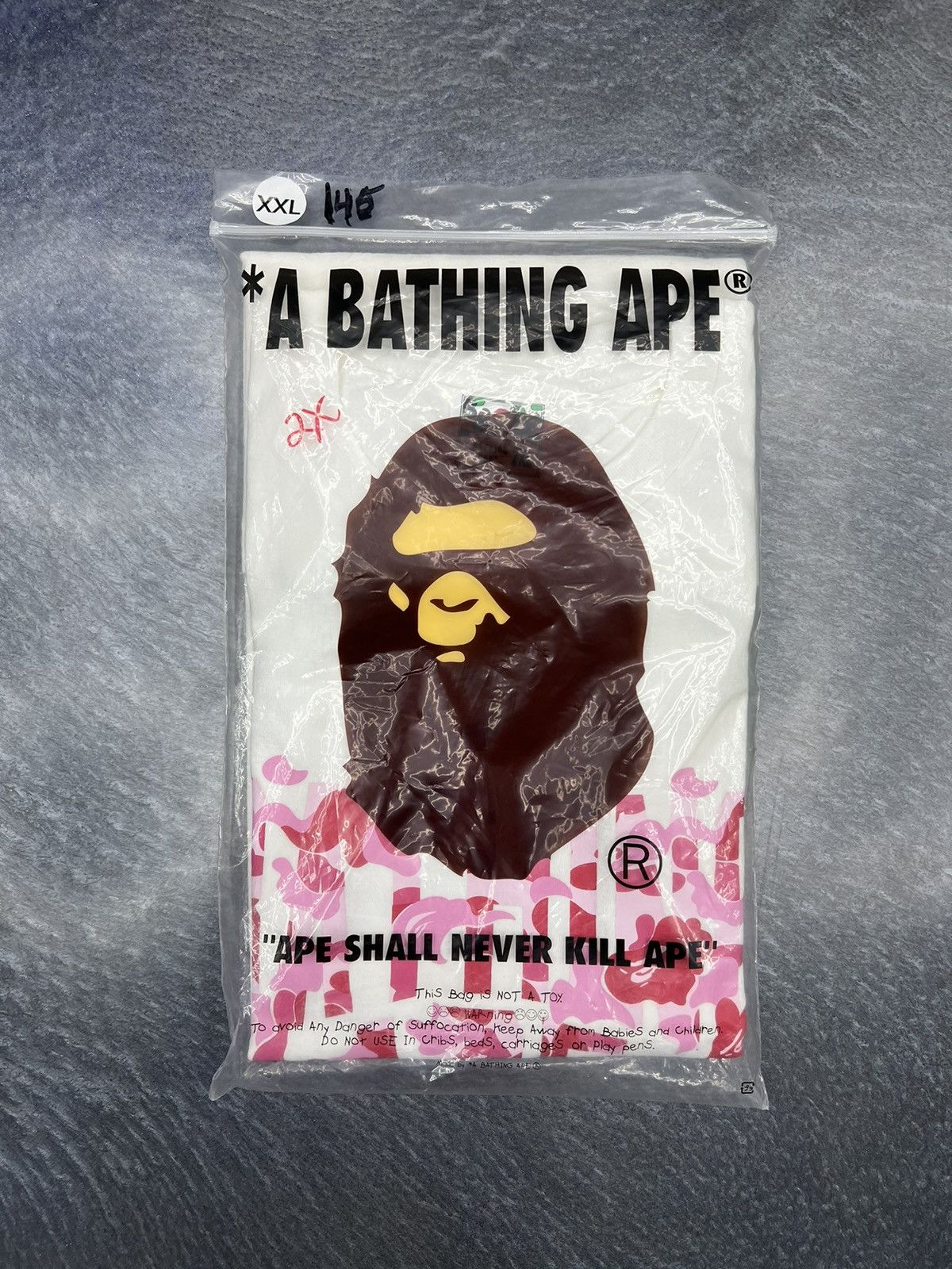 Bape Bape ABC Camo NYC Logo T-Shirt Size US XXL / EU 58 / 5 - 6 Thumbnail