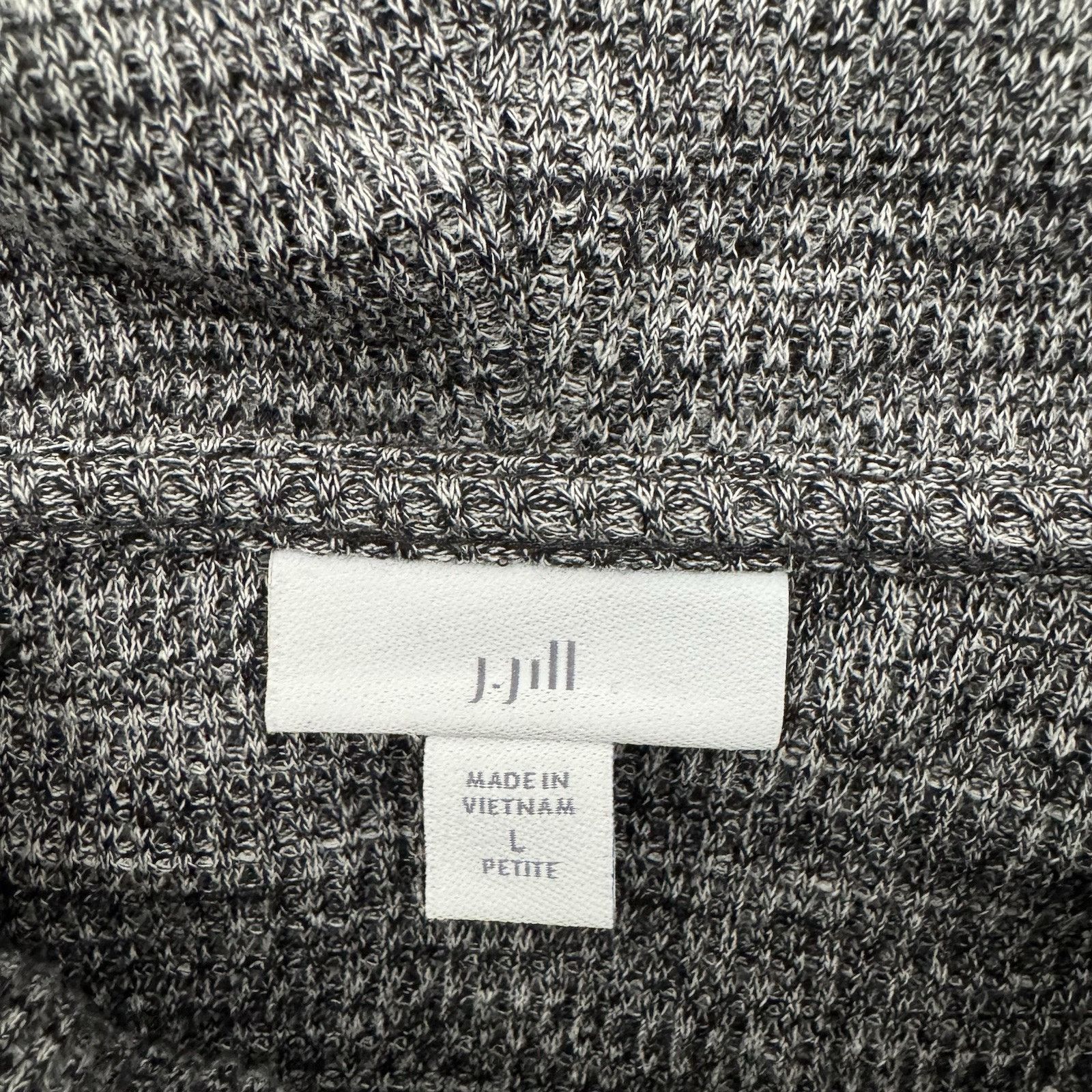 Other J Jill Sweater Women Large Petite Lagenlook Cowl Neck Ruched Size L / US 10 / IT 46 - 4 Thumbnail